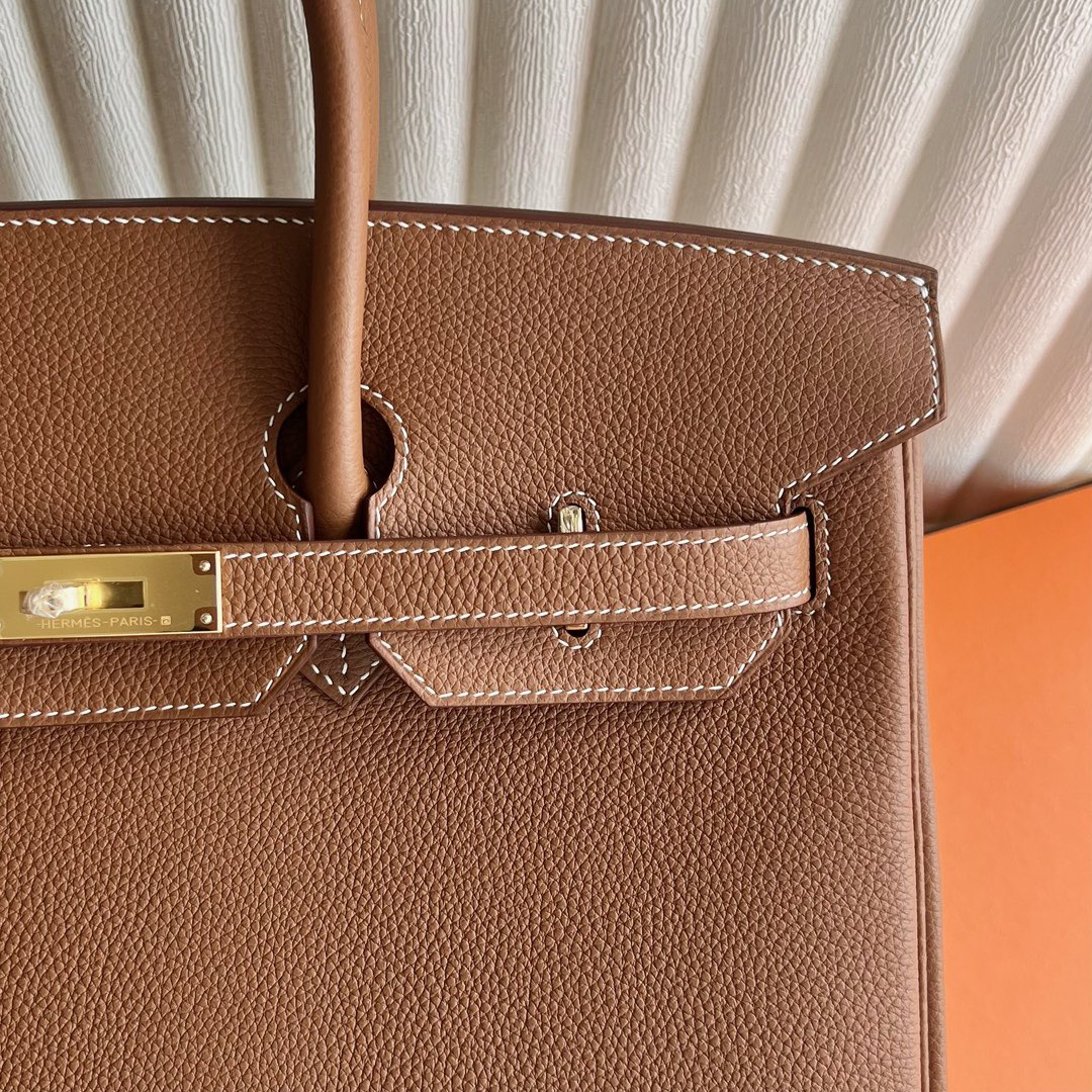 愛馬仕包包女士及圖片价格 Hermès Birkin 35cm Togo 金棕色金色五金