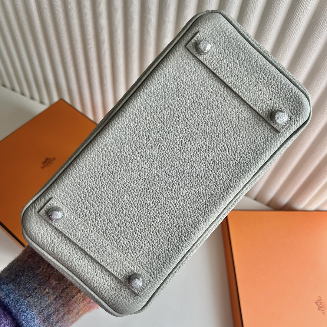 愛馬仕鉑金包多少錢一隻 Hermès Birkin 25 Togo Leather Gris Perle珍珠灰銀色五金