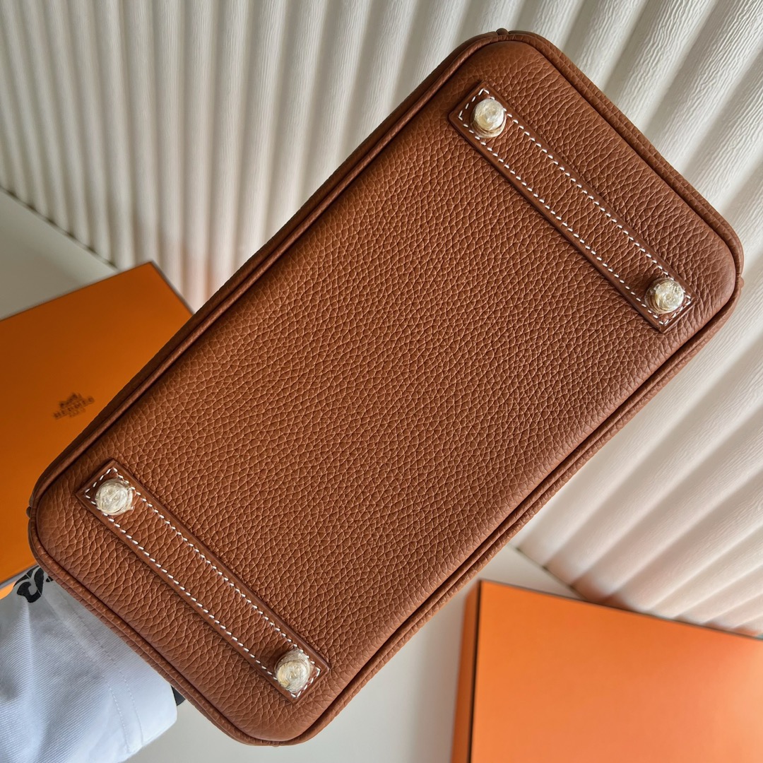 愛馬仕鉑金包多少錢 Hermès Birkin 25 Togo 牛頸紋皮 金棕色金色五金
