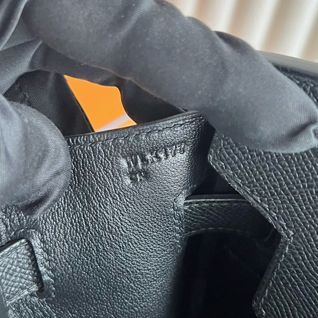 愛馬仕包包旗艦店入口 Hermès Birkin 30 Epsom Leather CK89 Noir 黑色銀色五金