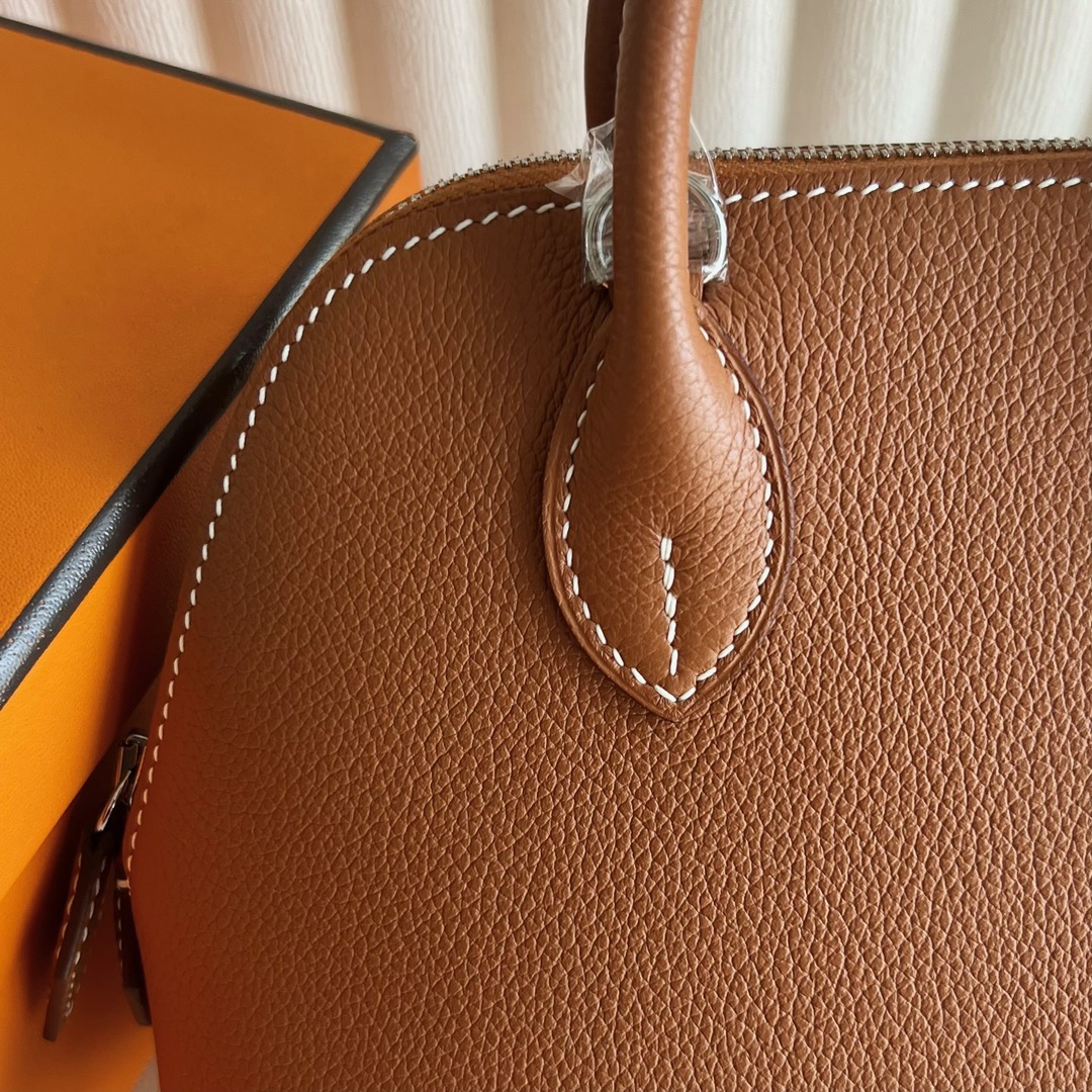 愛馬仕女包新加坡售價 Hermès Mini Bolide Evercolor Gold 金棕色/Mauve Pale夢幻粉紫 銀色五金-Qatar Kuwait Hermes Birkin Kelly Lindy bag 愛馬仕女包新加坡售價 Hermès Mini Bolide Evercolor Gold 金棕色/Mauve Pale夢幻粉紫 銀色五金