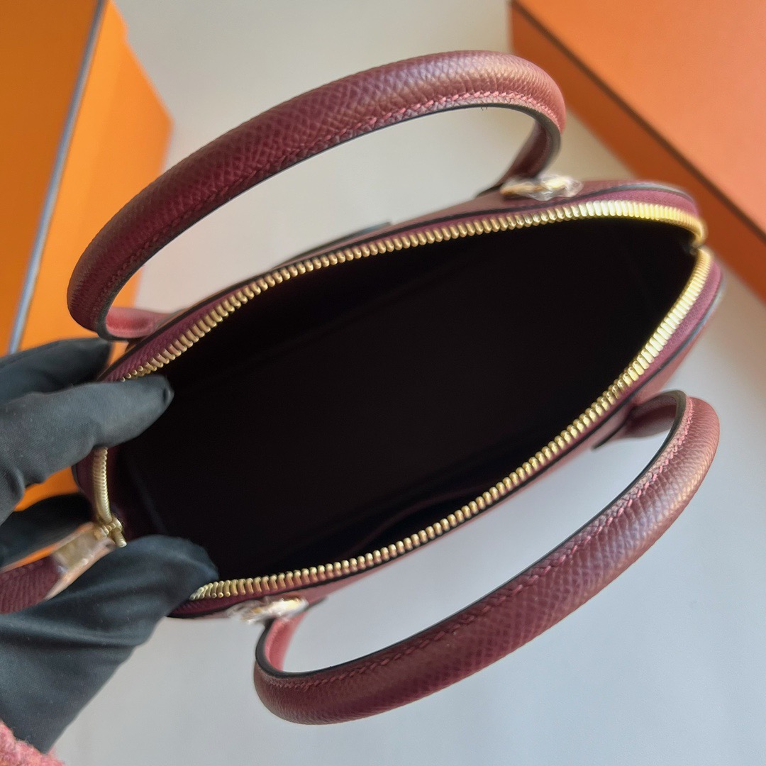 愛馬仕保齡球包27價格 Hermès Bolide 27 Epsom Rouge H愛馬仕紅金色五金