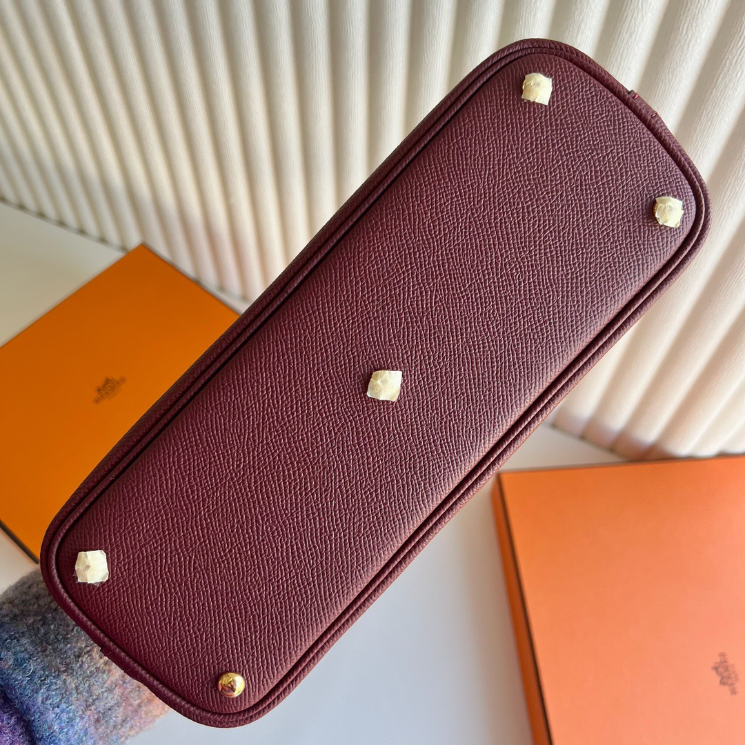 愛馬仕保齡球包27價格 Hermès Bolide 27 Epsom Rouge H愛馬仕紅金色五金