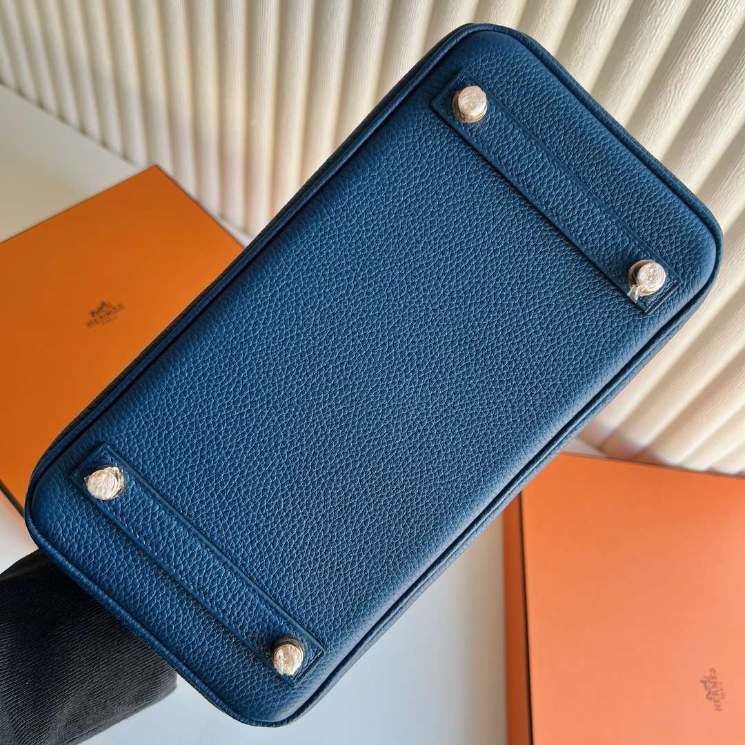 愛馬仕鉑金包有哪些尺寸Hermès Birkin 25 Togo S4 Deep Bleu深邃藍金色五金