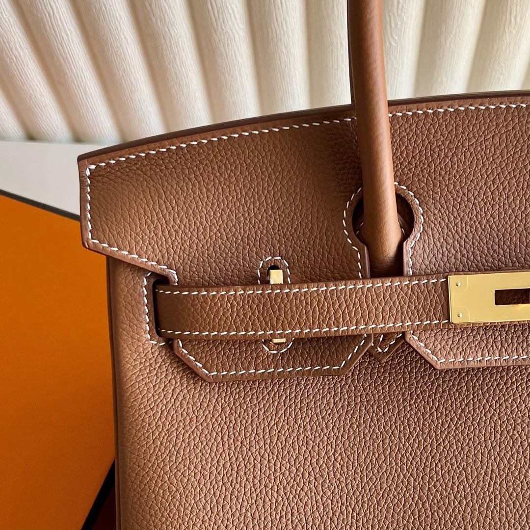 愛馬仕鉑金包30多少錢 Hermès Birkin 30 Togo 顏色Gold金棕色金色五金