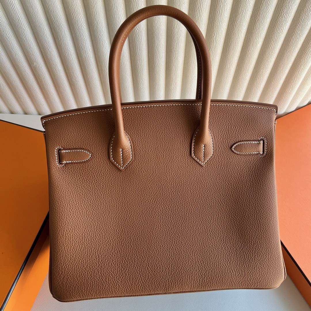 愛馬仕鉑金包30多少錢 Hermès Birkin 30 Togo 顏色Gold金棕色金色五金