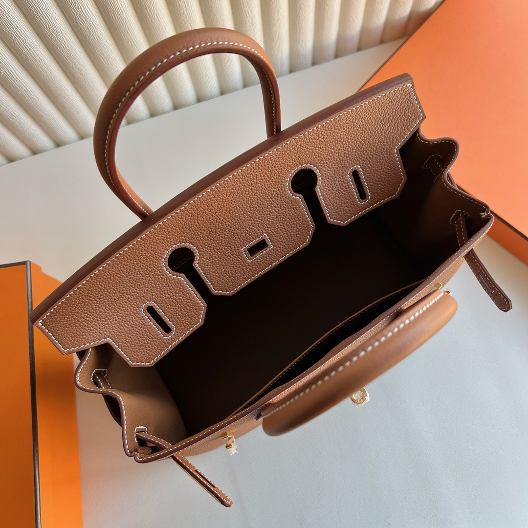 愛馬仕鉑金包30多少錢 Hermès Birkin 30 Togo 顏色Gold金棕色金色五金