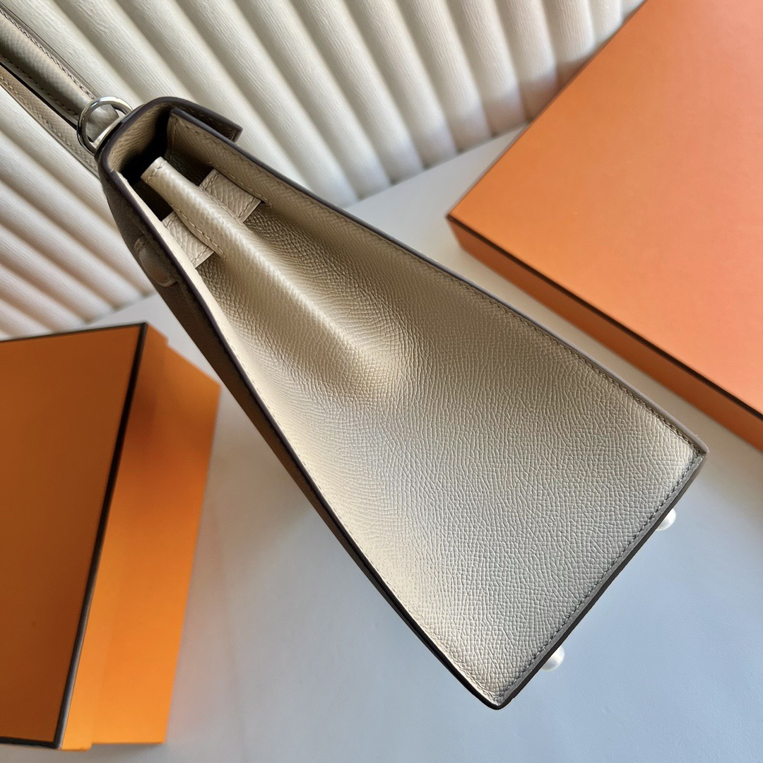 愛馬仕包包圖片價格 Hermès Special Order HSS Kelly 28 Epsom Etoupe大象灰 Trench風衣灰