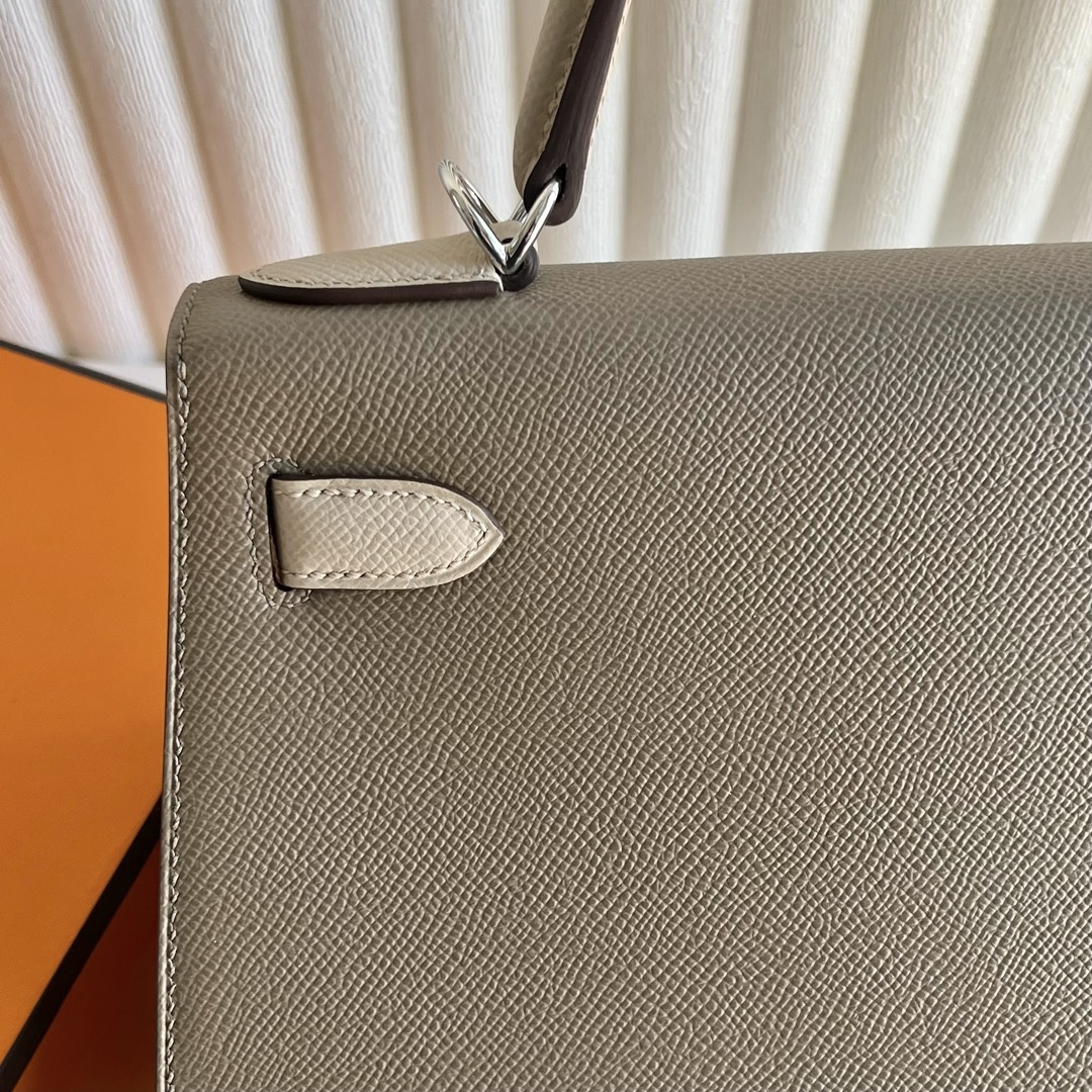 愛馬仕包包圖片價格 Hermès Special Order HSS Kelly 28 Epsom Etoupe大象灰 Trench風衣灰