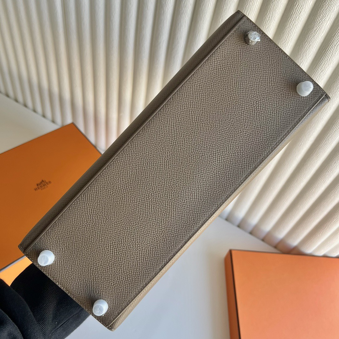 愛馬仕包包圖片價格 Hermès Special Order HSS Kelly 28 Epsom Etoupe大象灰 Trench風衣灰