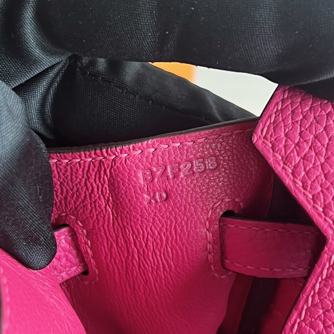 愛馬仕鉑金包大全 Hermes Birkin 25 Togo Color E5 Rose Tyrien桃紅色金色五金