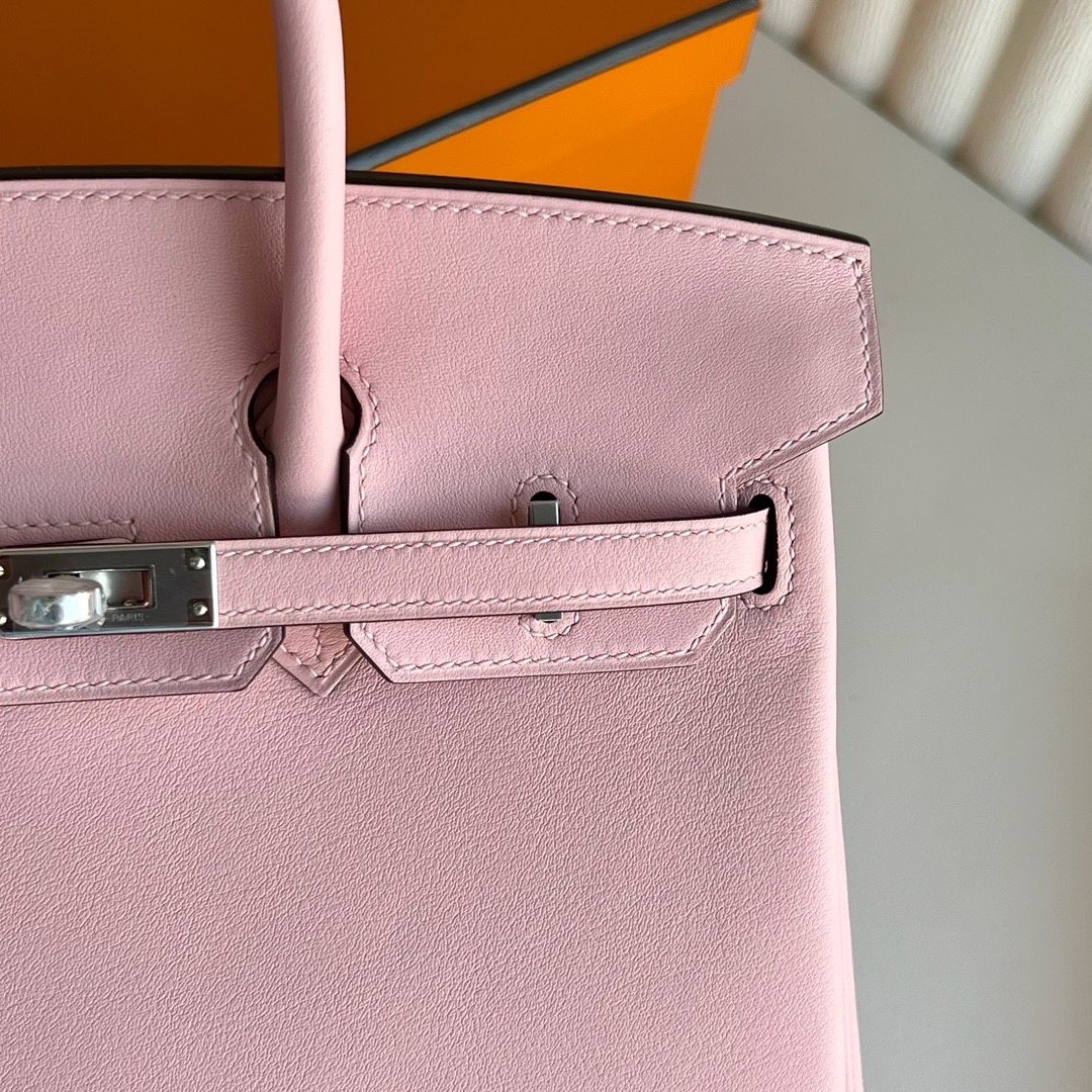 愛馬仕鉑金包國內專櫃價格 Hermes Birkin 25 Swift 3Q Rose Sakura 新粉色銀色五金-Qatar Kuwait Hermes Birkin Kelly Lindy bag 愛馬仕鉑金包國內專櫃價格 Hermes Birkin 25 Swift 3Q Rose Sakura 新粉色銀色五金