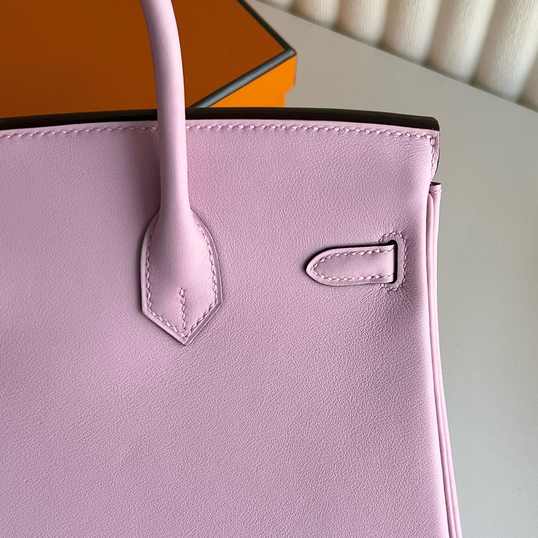 愛馬仕鉑金包25專櫃價格 Hermes Birkin 25 Swift X9 Mauve Sylvestre 錦葵紫金色五金