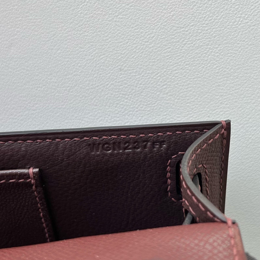 愛馬仕晚宴包包價格多少 Hermes Kelly Cut Epsom Bordeaux波爾多酒紅 金色五金