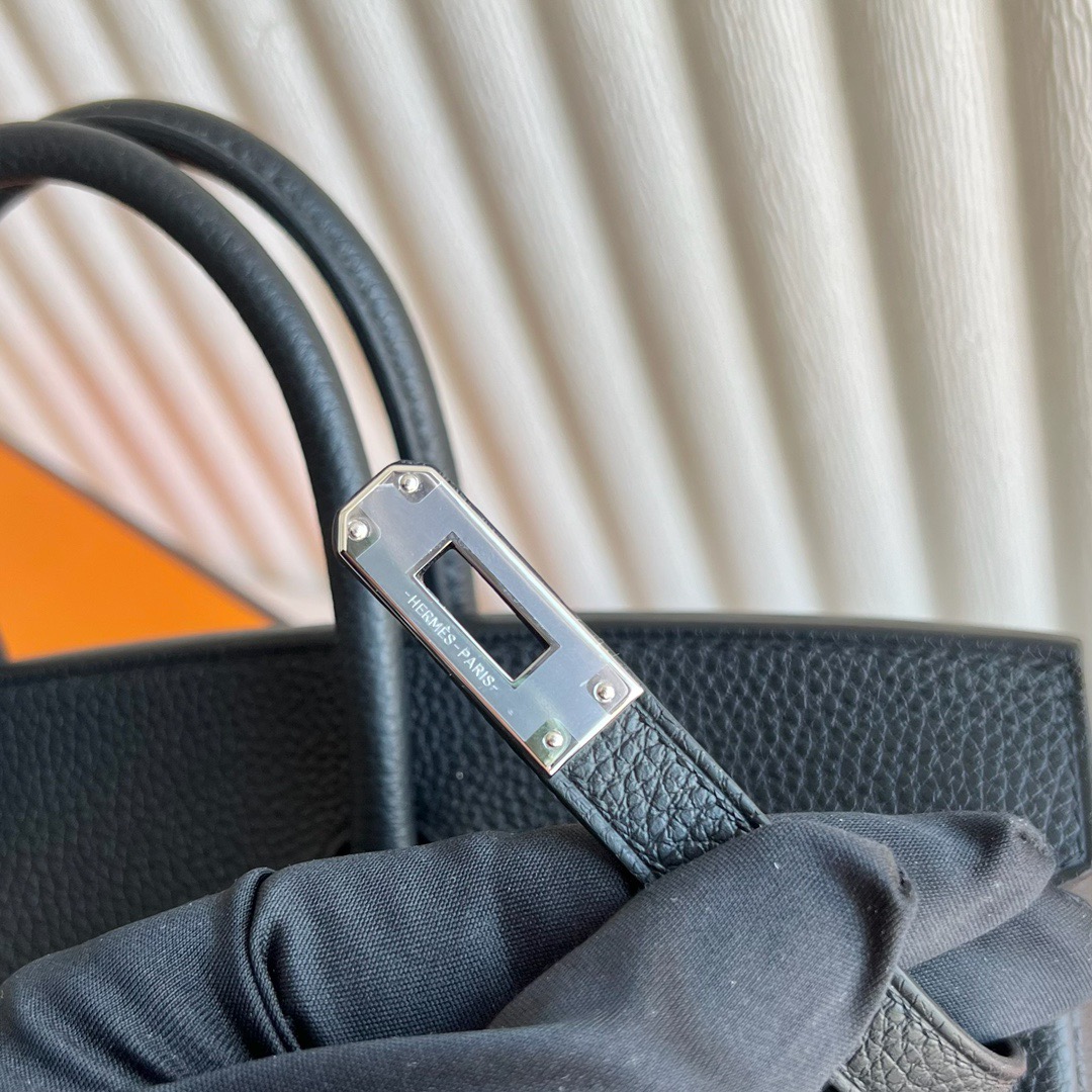 愛馬仕鉑金包哪個尺寸最經典最好 Hermes Birkin 25 Togo CK89 Noir黑色銀色五金