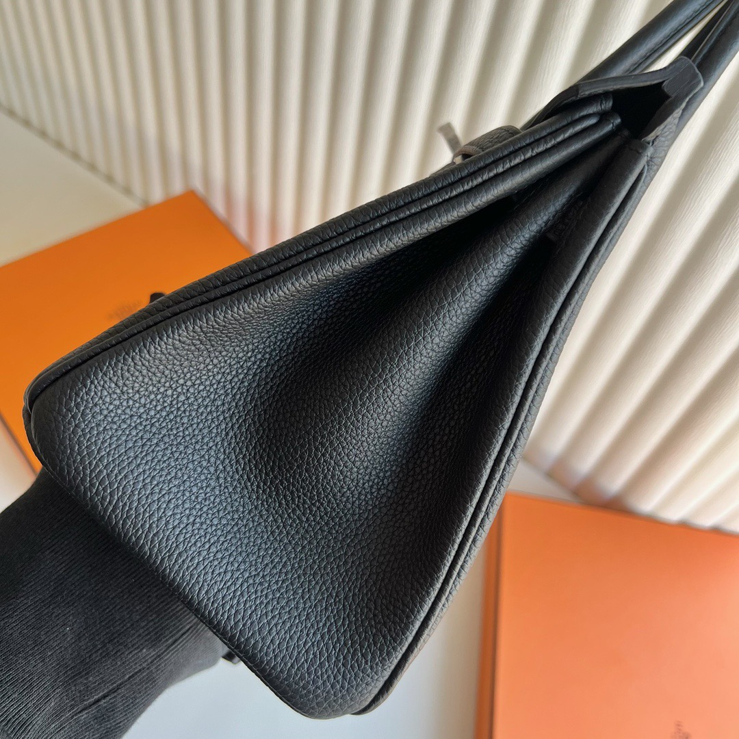 愛馬仕鉑金包哪個尺寸最經典最好 Hermes Birkin 25 Togo CK89 Noir黑色銀色五金