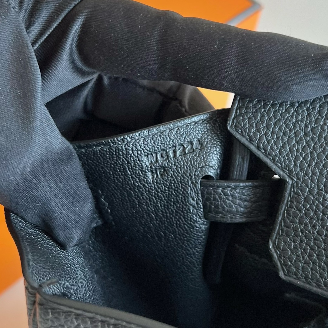 愛馬仕鉑金包哪個尺寸最經典最好 Hermes Birkin 25 Togo CK89 Noir黑色銀色五金