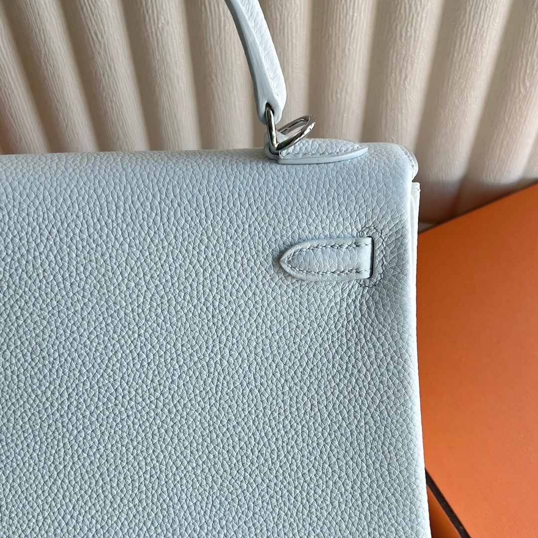 愛馬仕凱莉包包圖片及價格大全 Hermes Kelly 25 Togo Blanc純白色銀色五金