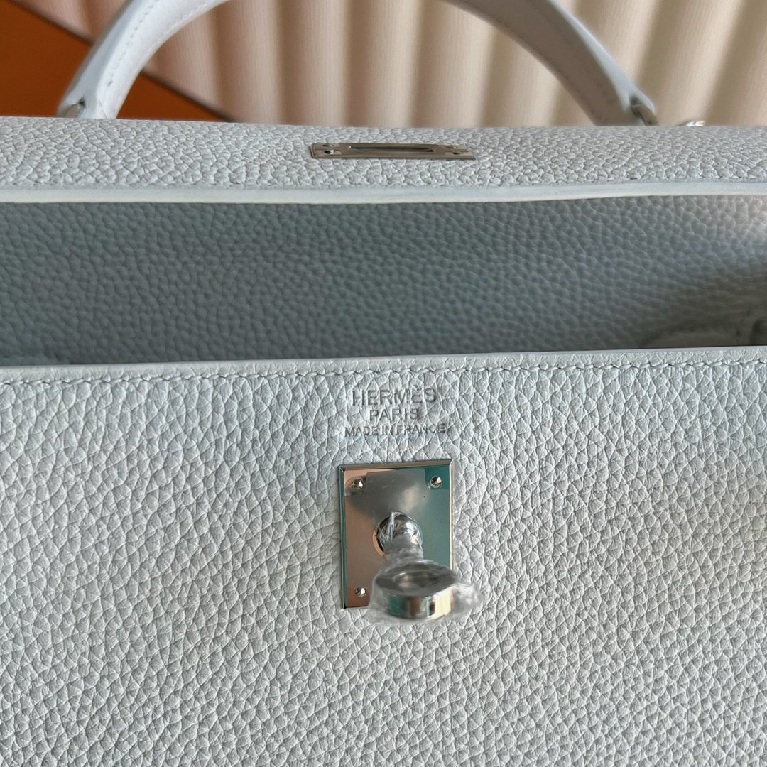 愛馬仕凱莉包包圖片及價格大全 Hermes Kelly 25 Togo Blanc純白色銀色五金