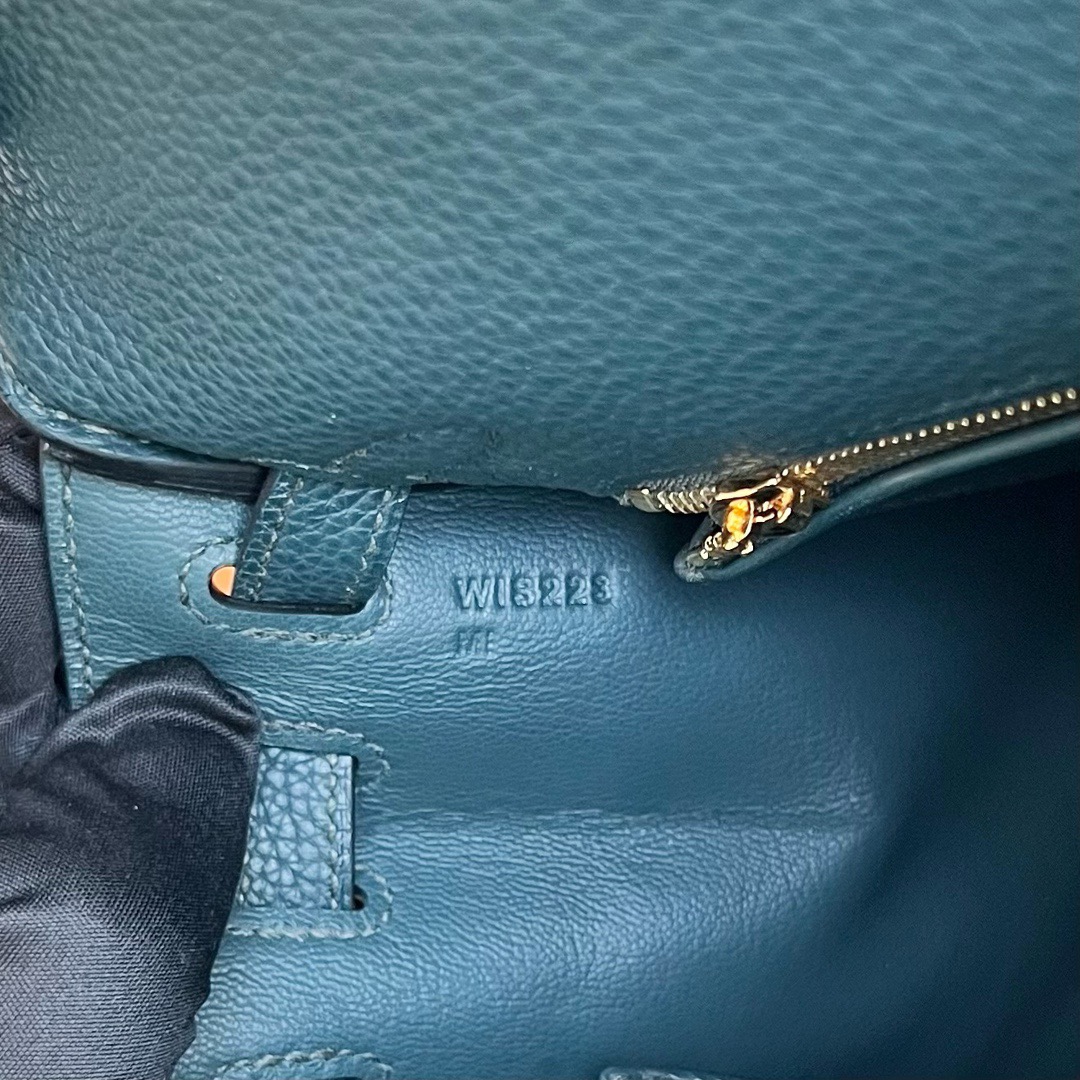 愛馬仕入門款凱莉包實拍圖Hermes Kelly 25 Togo 6O Vert cypres松柏綠 柏樹綠 金色五金