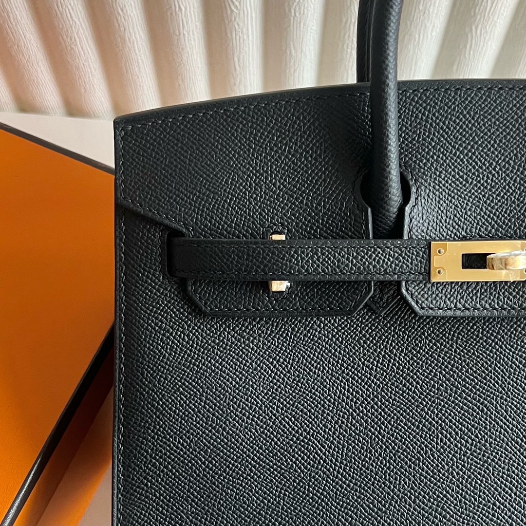 愛馬仕birkin最便宜多少錢 Hermes Birkin 25 Sellier Epsom Ck89 Noir 黑色銀色五金