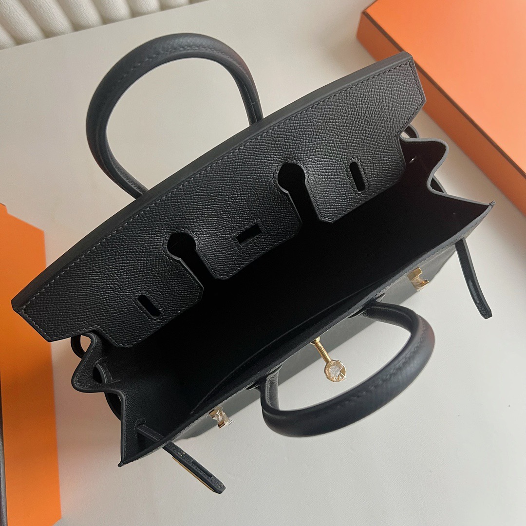 愛馬仕birkin最便宜多少錢 Hermes Birkin 25 Sellier Epsom Ck89 Noir 黑色銀色五金