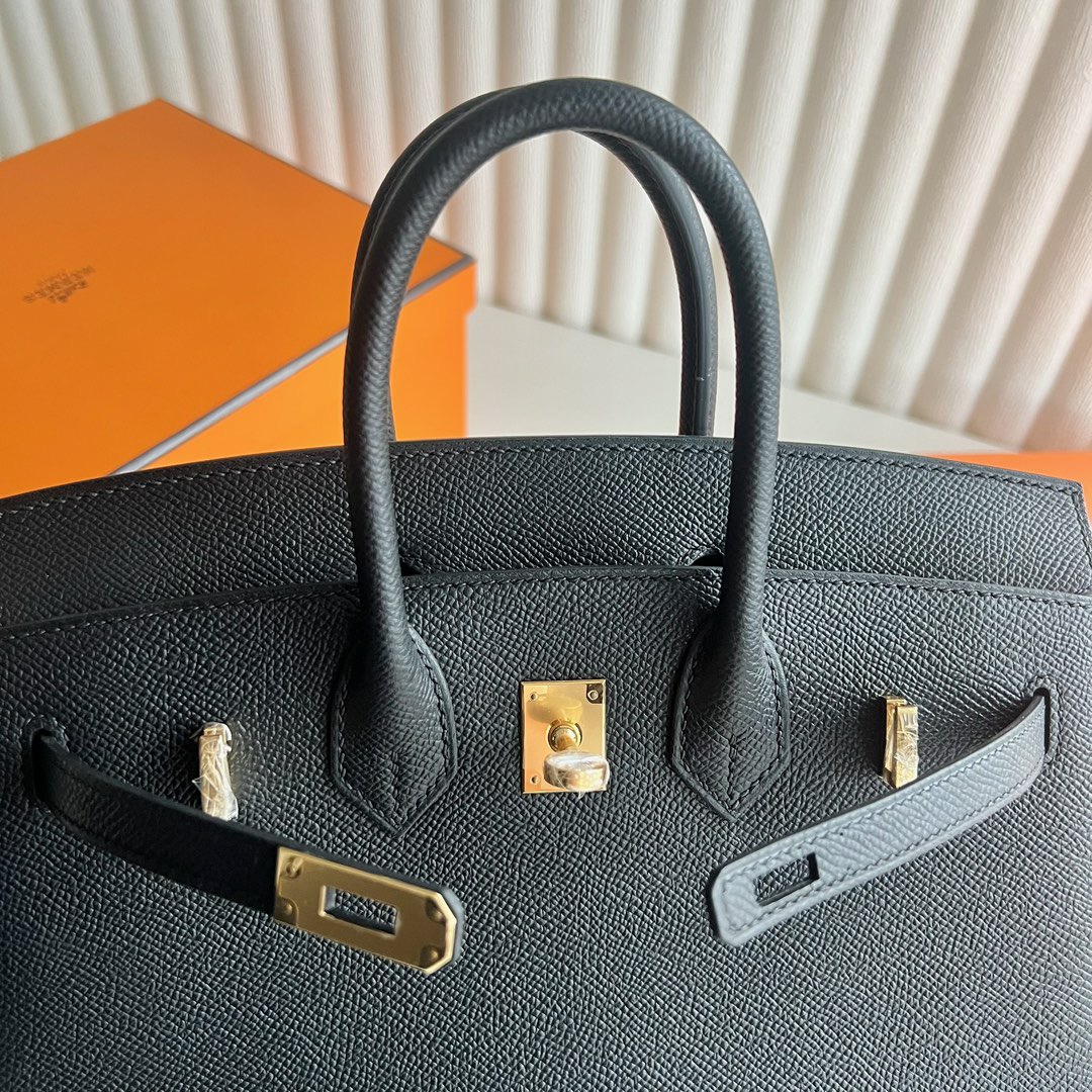 愛馬仕birkin最便宜多少錢 Hermes Birkin 25 Sellier Epsom Ck89 Noir 黑色銀色五金