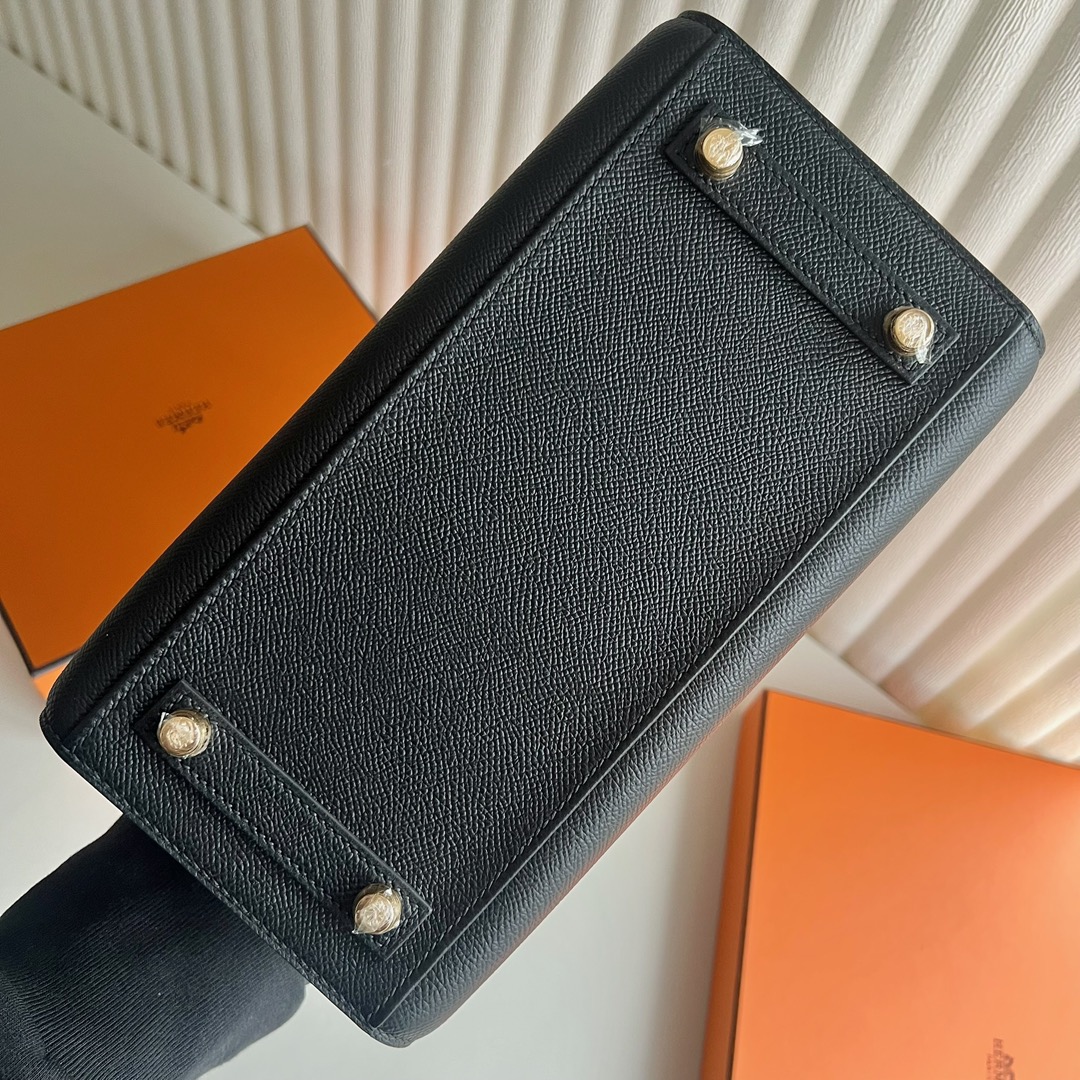 愛馬仕birkin最便宜多少錢 Hermes Birkin 25 Sellier Epsom Ck89 Noir 黑色銀色五金