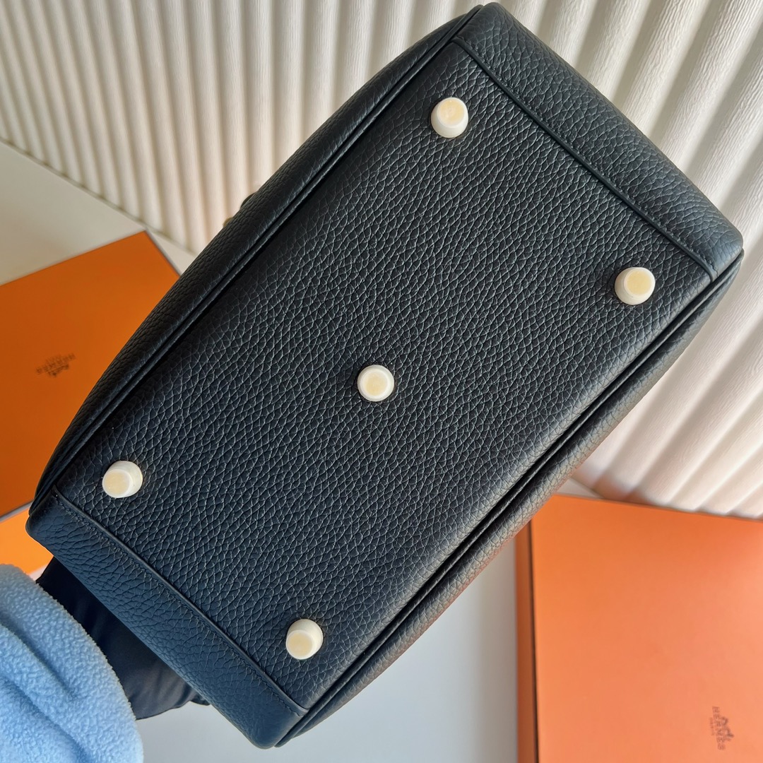 愛馬仕女包香港價格 Hermes Lindy 26 Clemence CC89 Noir黑色金色五金