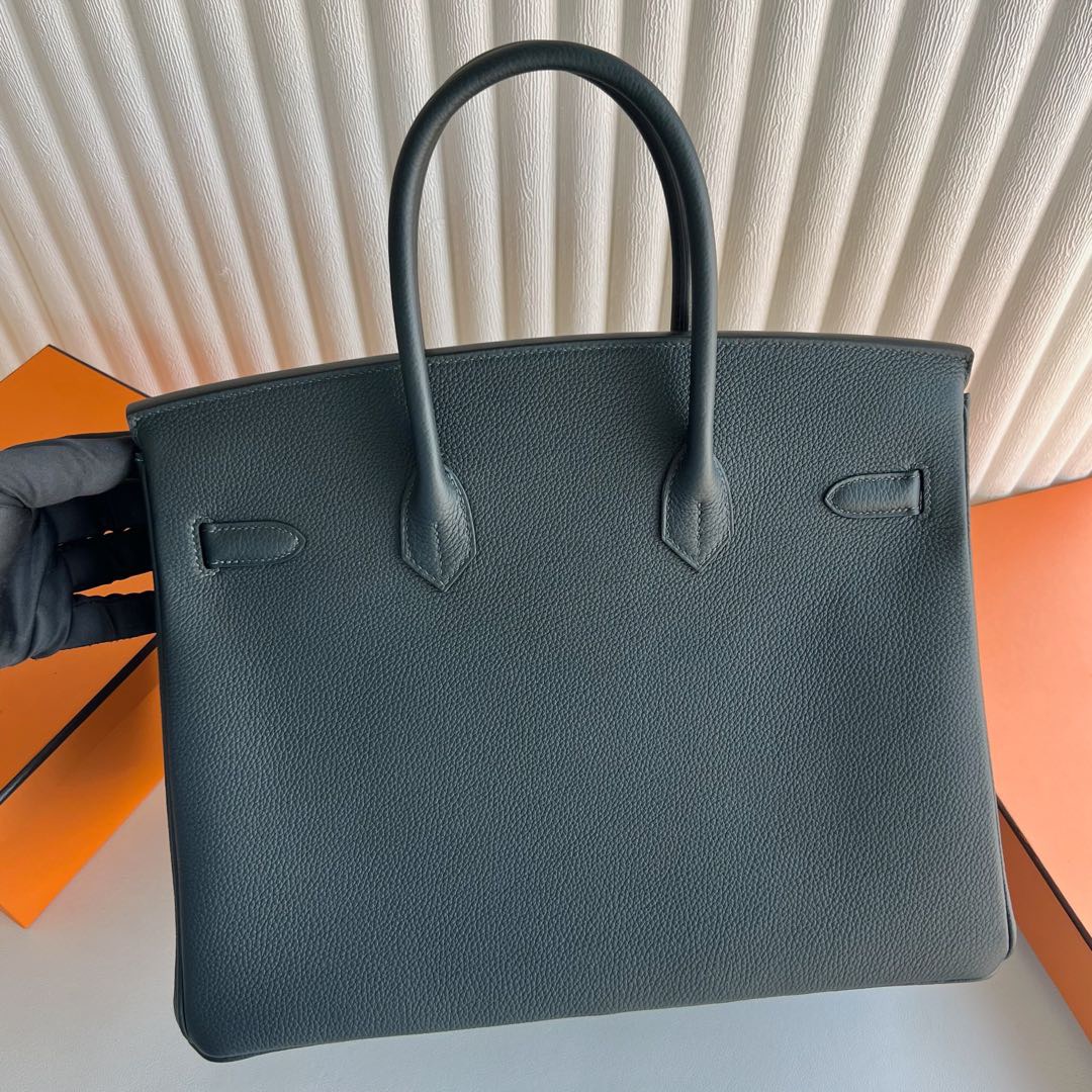 愛馬仕鉑金包香港價格Hermes Birkin 35 Togo 雙杠隊長Vert cypres松柏綠/Blue zanzibar坦尚尼亞藍-Qatar Kuwait Hermes Birkin Kelly Lindy bag 愛馬仕鉑金包香港價格Hermes Birkin 35 Togo 雙杠隊長Vert cypres松柏綠/Blue zanzibar坦尚尼亞藍