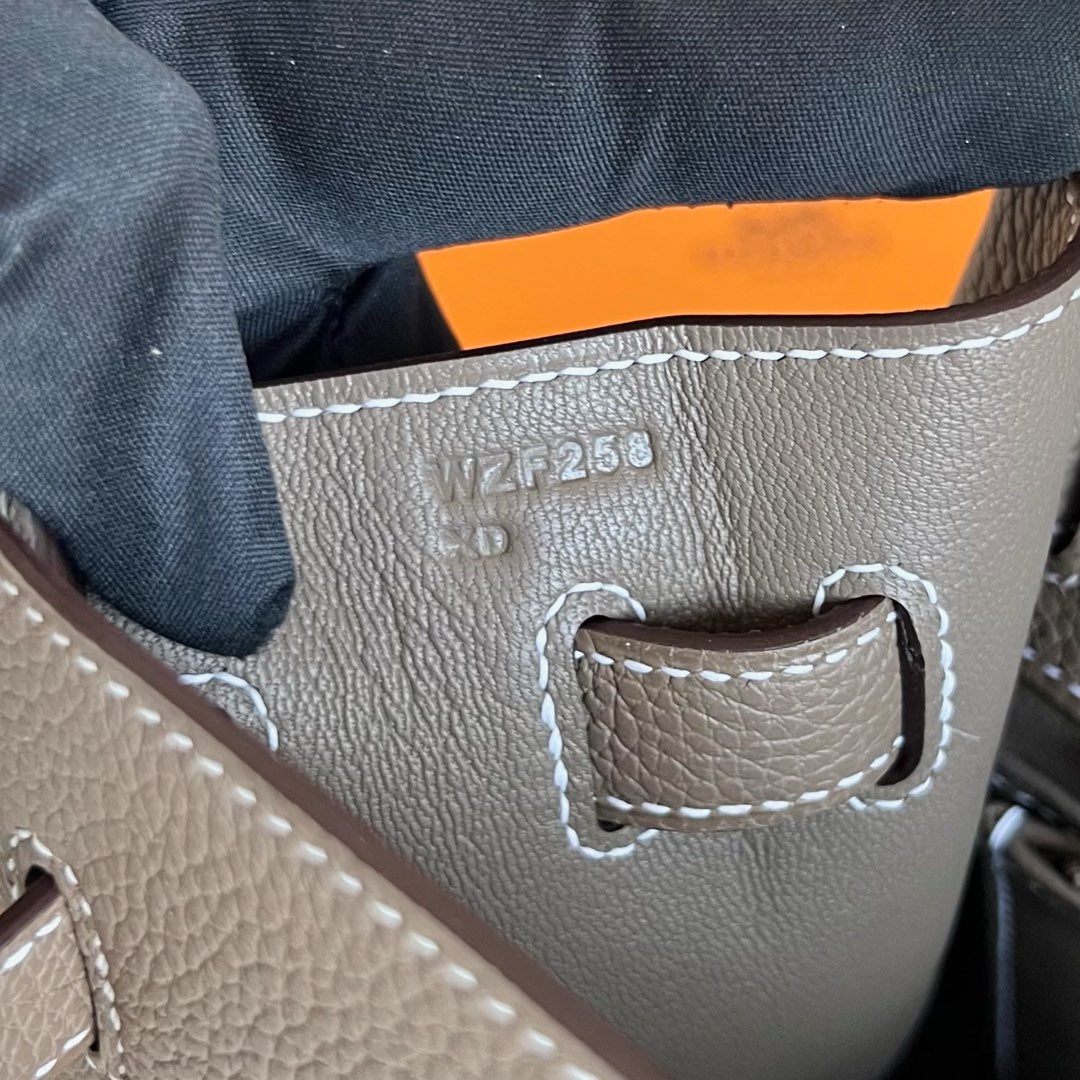 愛馬仕凱莉包包圖片及價格大全 Hermes Kelly Retourne 32 Togo Etoupe大象灰