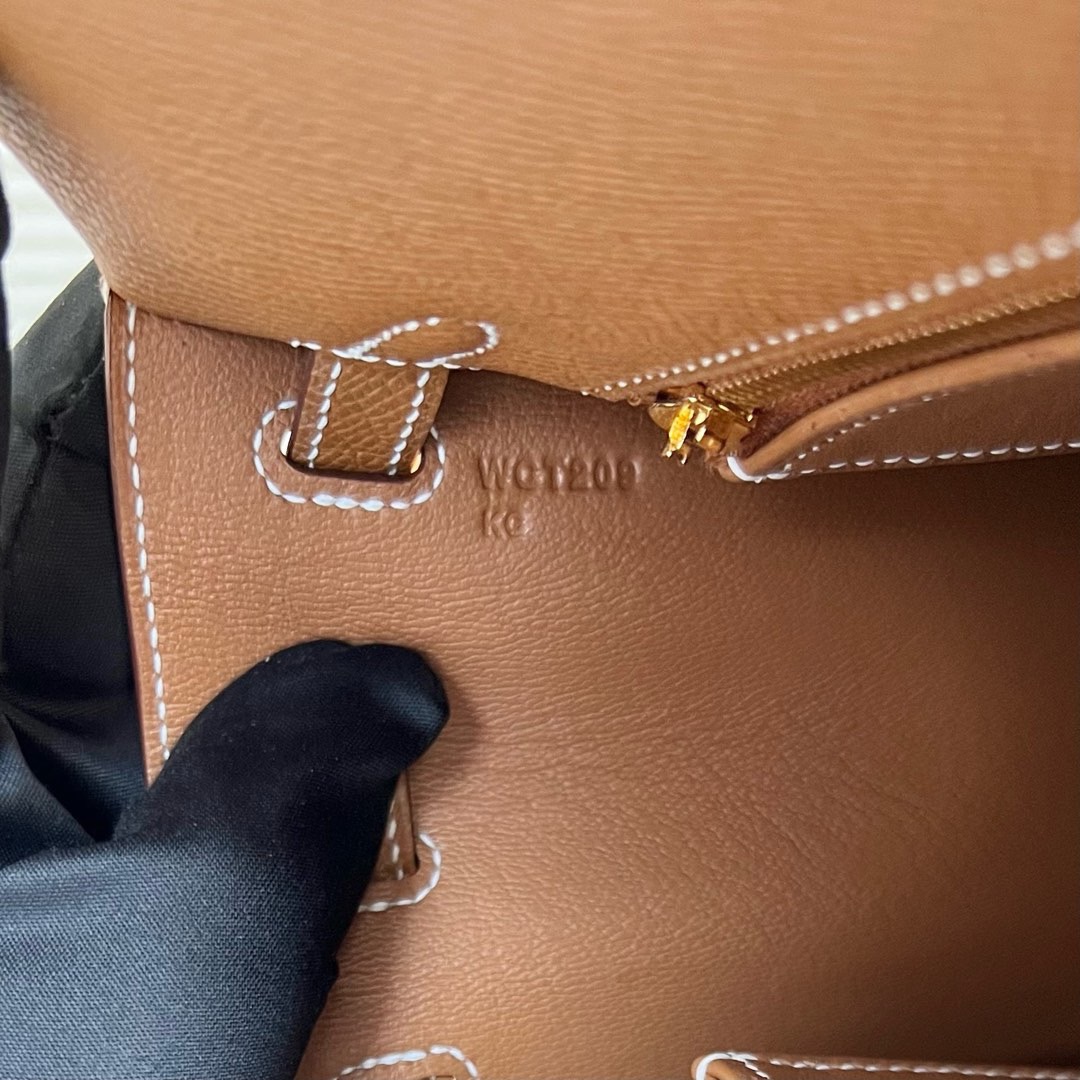 愛馬仕Kelly包新加坡價格Hermes Kelly Sellier 25 Epsom 金棕色 金色五金