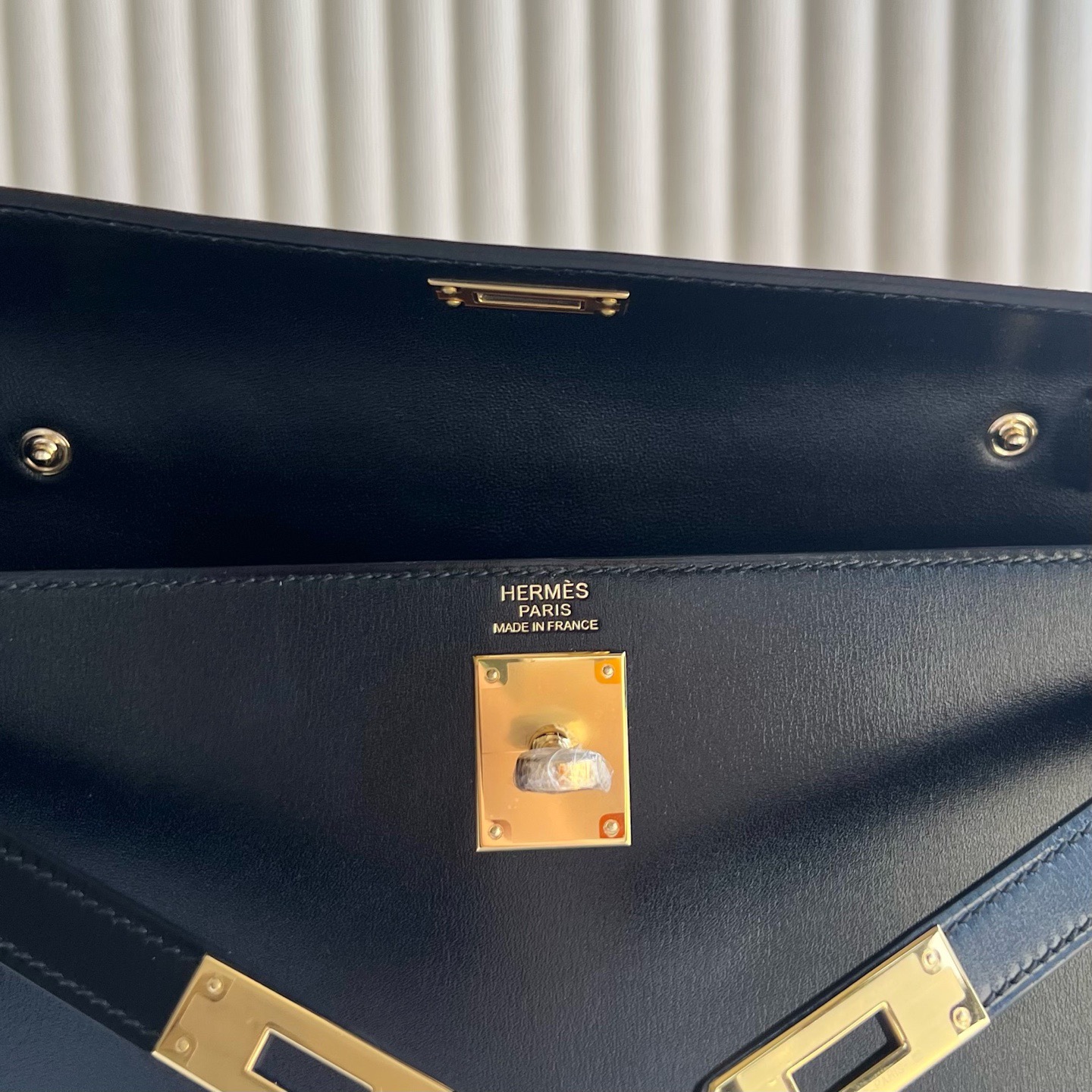 愛馬仕女包價格與圖片 Hermes Kelly Elan Box Noir黑色 金色五金