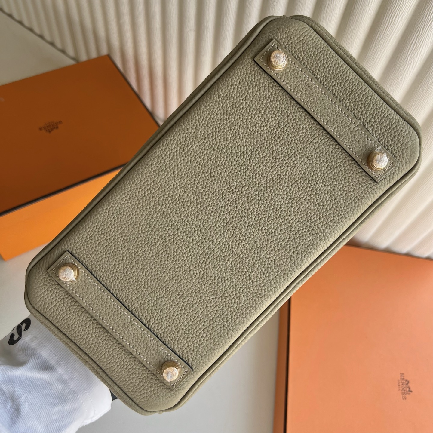 新加坡愛馬仕鉑金包25寸價格及圖片Hermes Birkin 25 Togo Q1 Sauge鼠尾草綠 金色五金