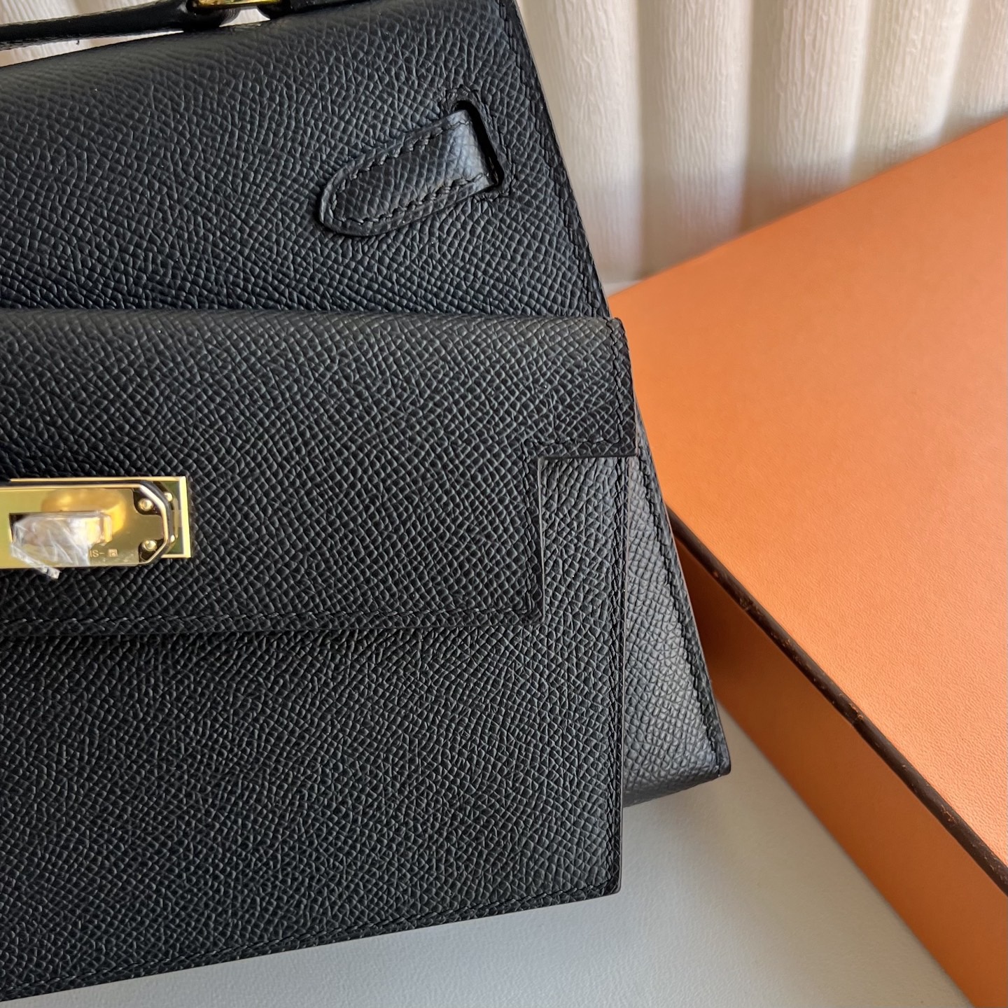 愛馬仕包包圖片價格大全 Hermes Kelly Desordre 20 Epsom Noir黑色金色五金