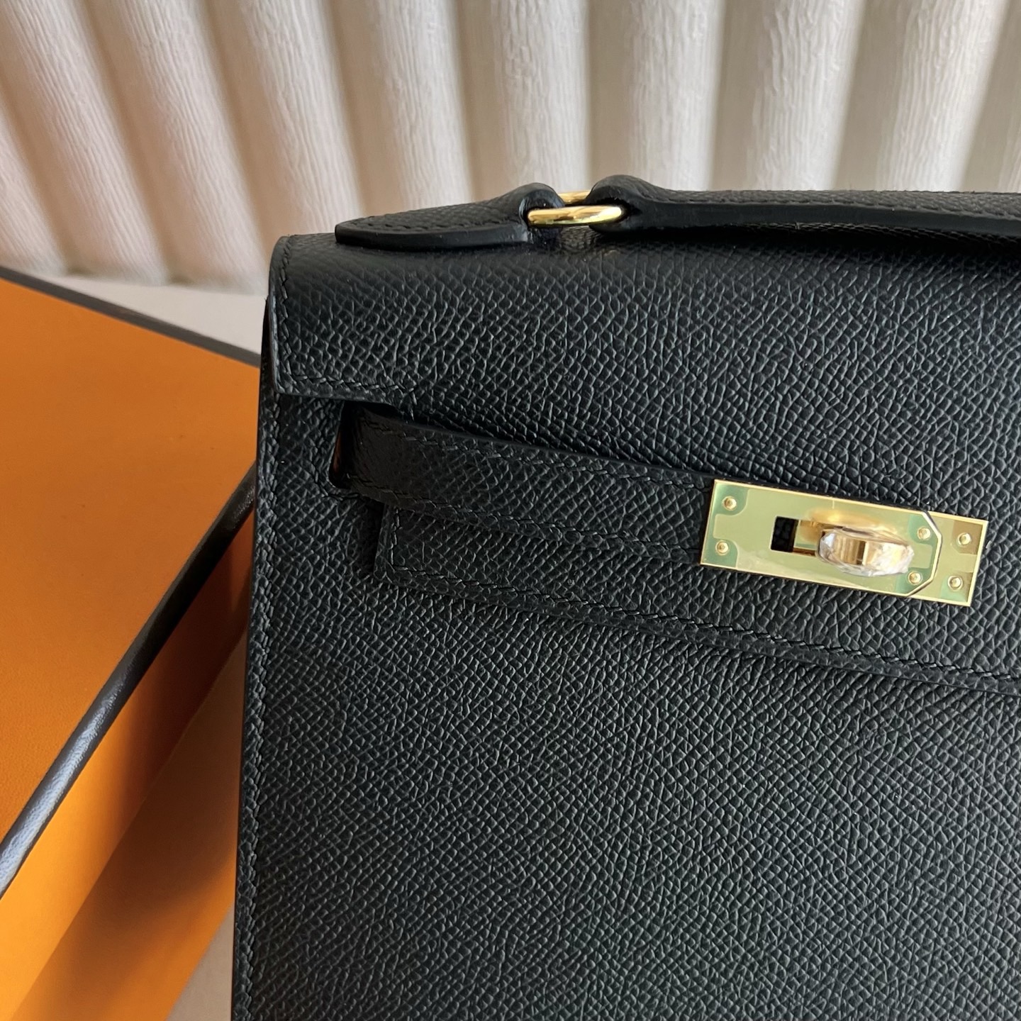 愛馬仕包包圖片價格大全 Hermes Kelly Desordre 20 Epsom Noir黑色金色五金