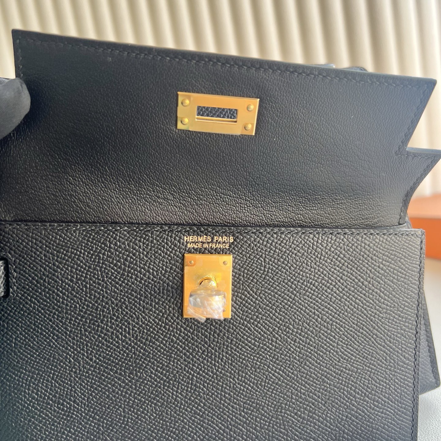 愛馬仕包包圖片價格大全 Hermes Kelly Desordre 20 Epsom Noir黑色金色五金