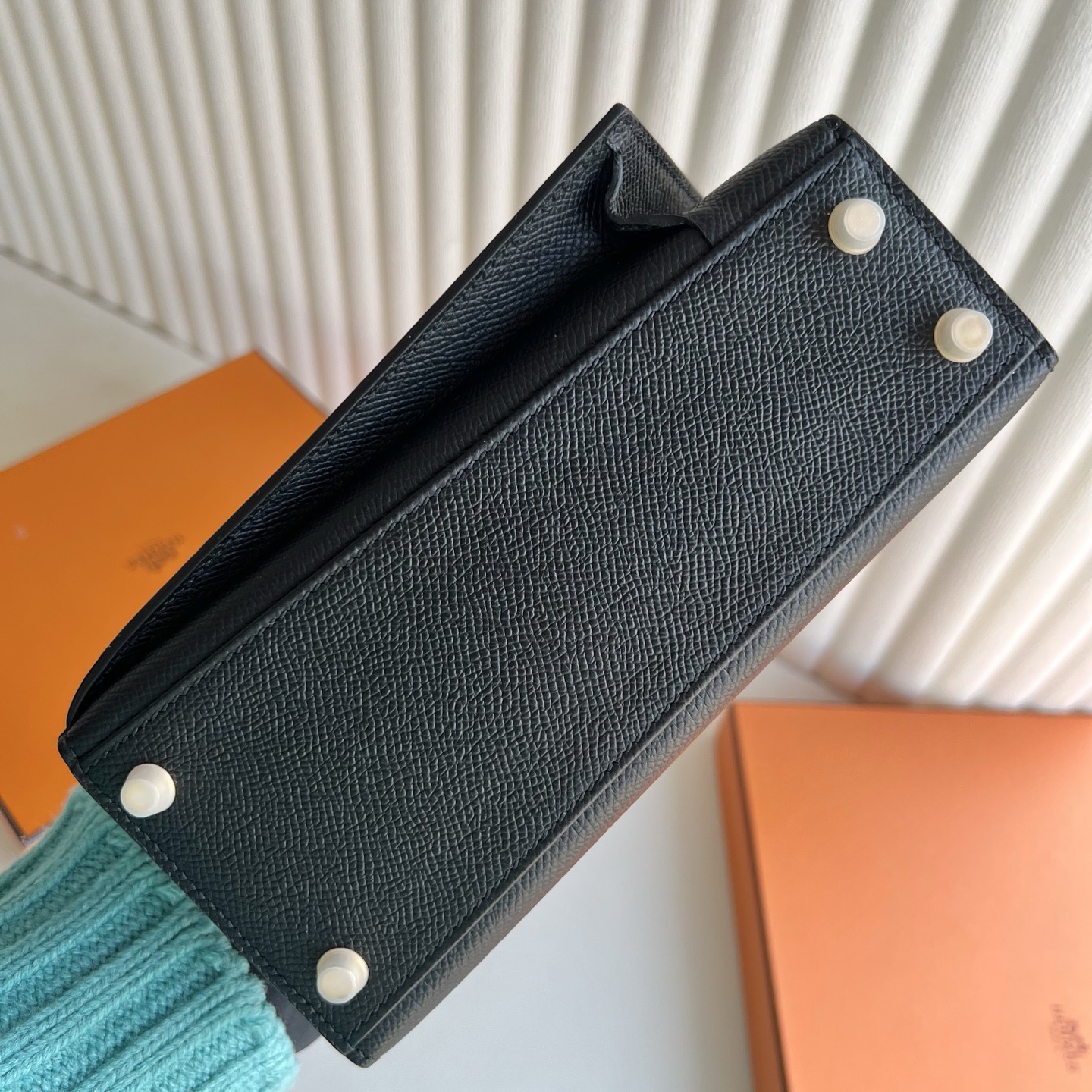 愛馬仕包包圖片價格大全 Hermes Kelly Desordre 20 Epsom Noir黑色金色五金