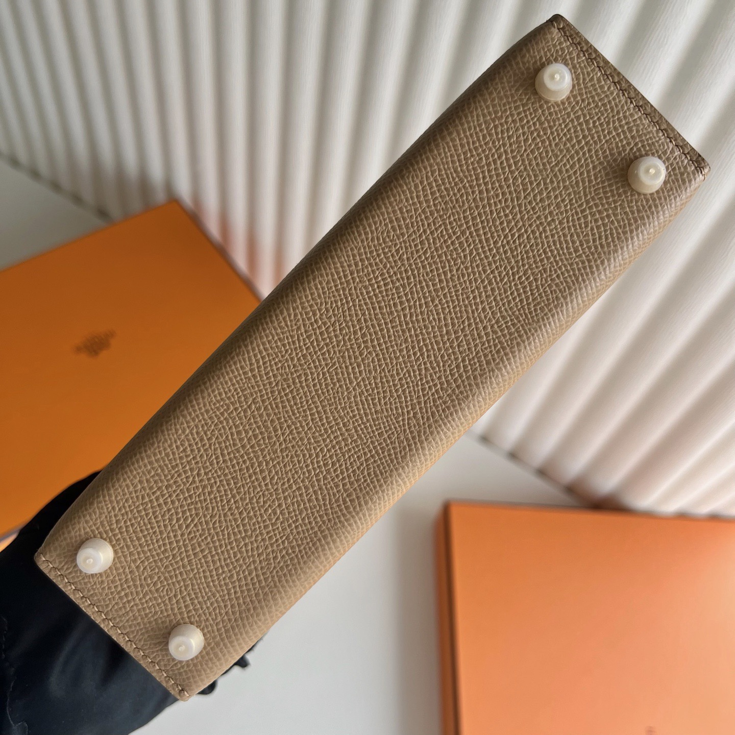 愛馬仕凱莉迷你包價格與圖片 Hermes Kelly Mini Sellier Epsom 0M Chai 奶茶色