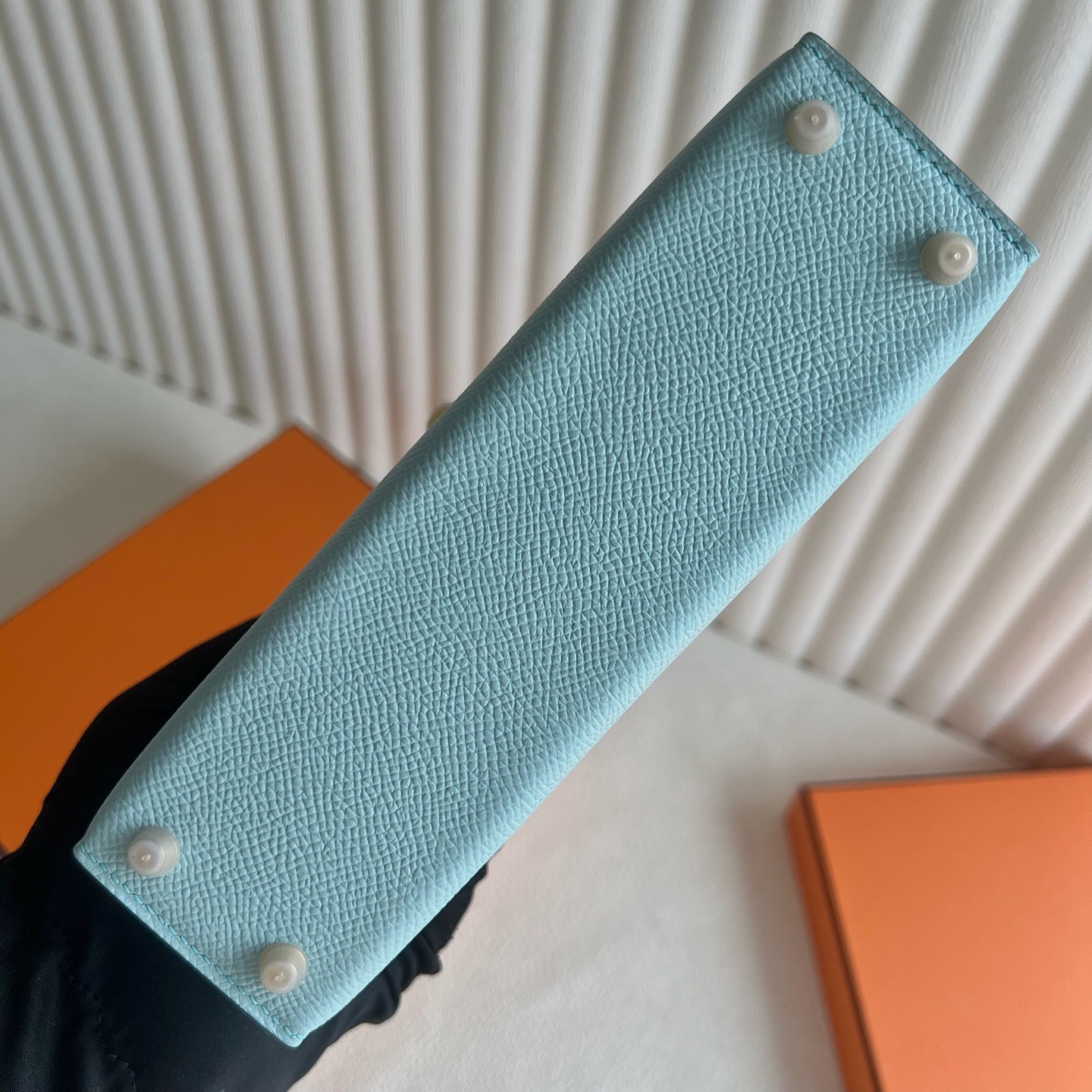 愛馬仕凱莉包二代迷你 Hermes Kelly Mini Sellier Epsom Bleu Zephyr 和風藍、微風藍