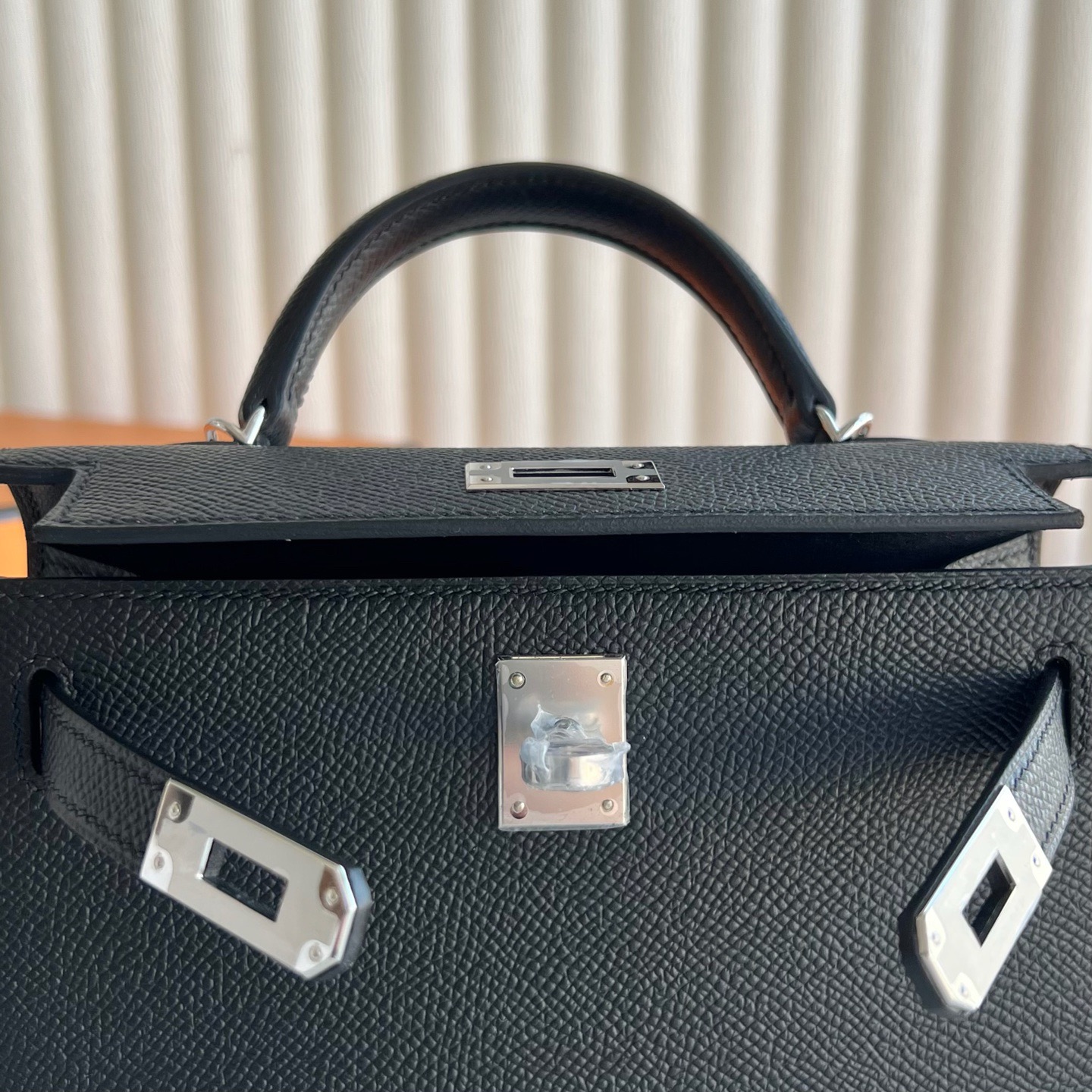 愛馬仕迷你凱莉多少錢一個 Hermes Kelly Mini Sellier Epsom 黑色 銀色五金