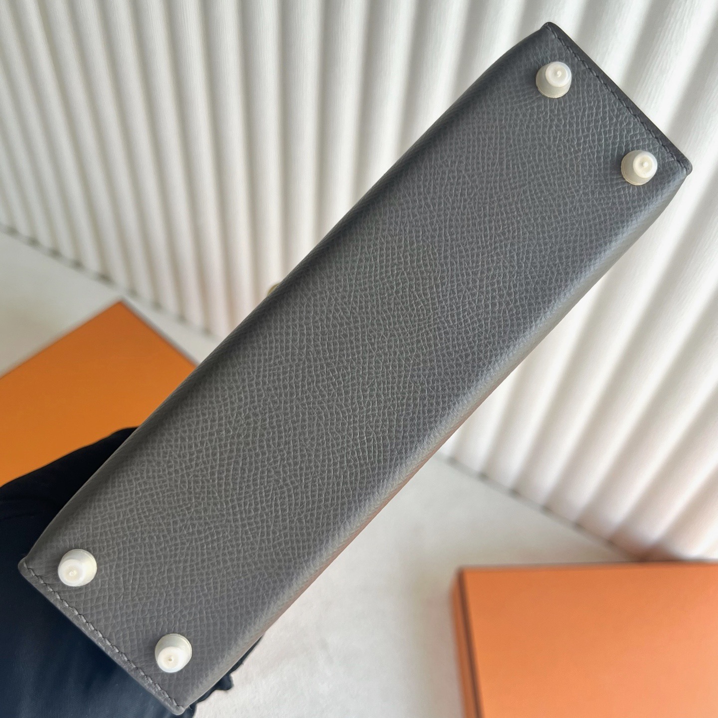 愛馬仕凱莉迷你包圖片大全 Hermes Kelly Mini Sellier Epsom Etain 錫器灰金色五金