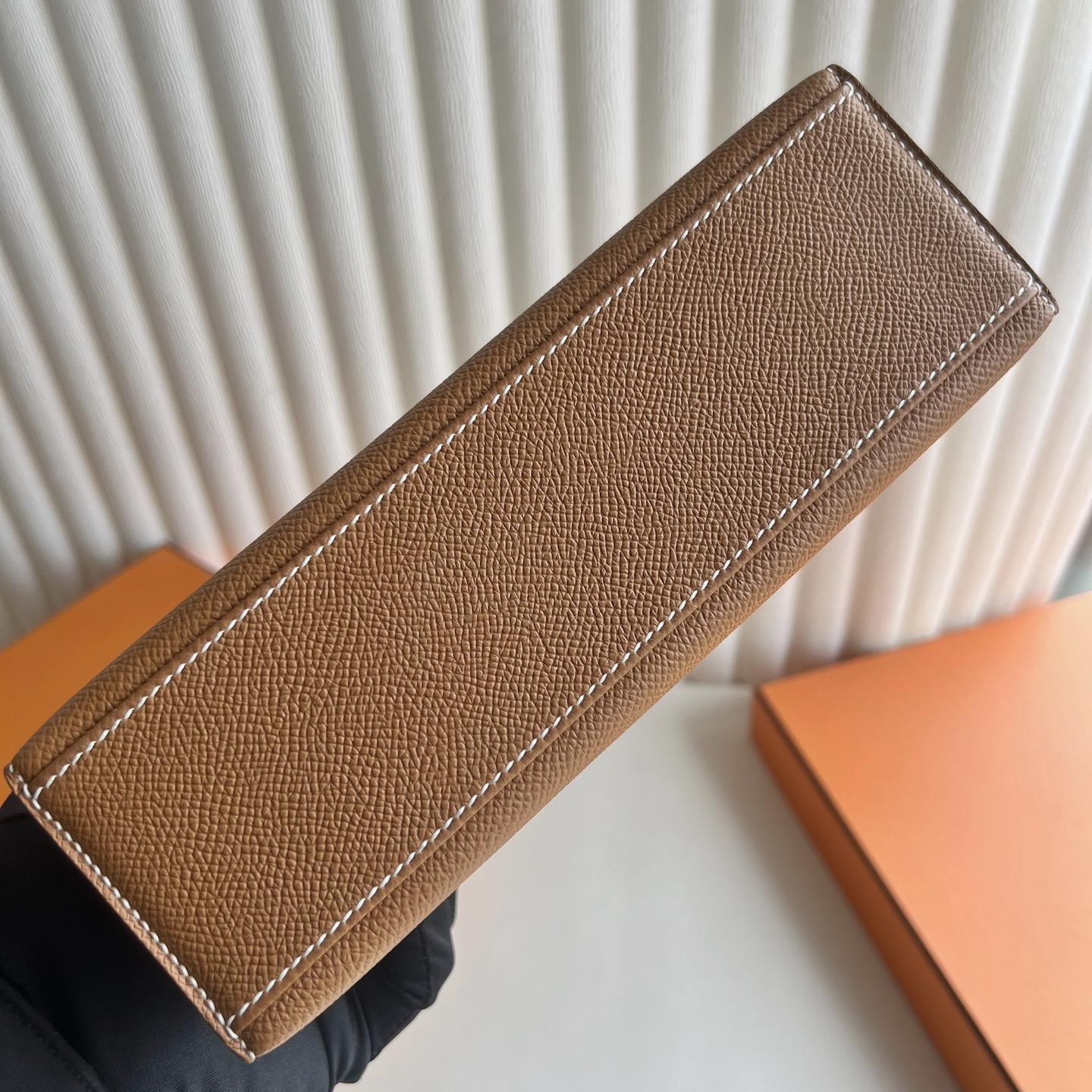 愛馬仕凱莉包一代 Hermes Mini Kelly Pochette Epsom Gold金棕色金色五金