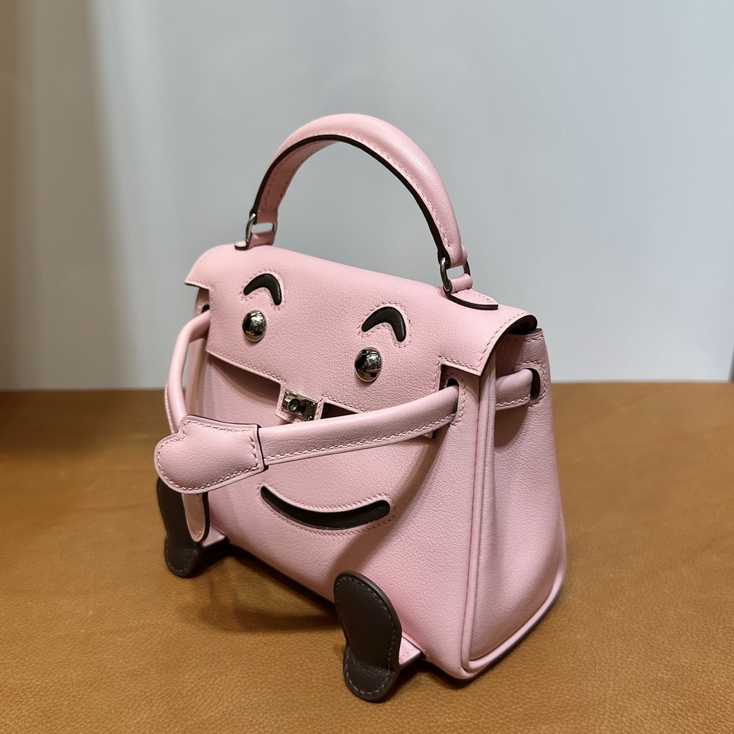 愛馬仕經典款女包圖片 Hermes Kelly Doll Swift 3Q Rose Sakura櫻花粉/4A Café咖啡色-Qatar Kuwait Hermes Birkin Kelly Lindy bag 愛馬仕經典款女包圖片 Hermes Kelly Doll Swift 3Q Rose Sakura櫻花粉/4A Café咖啡色