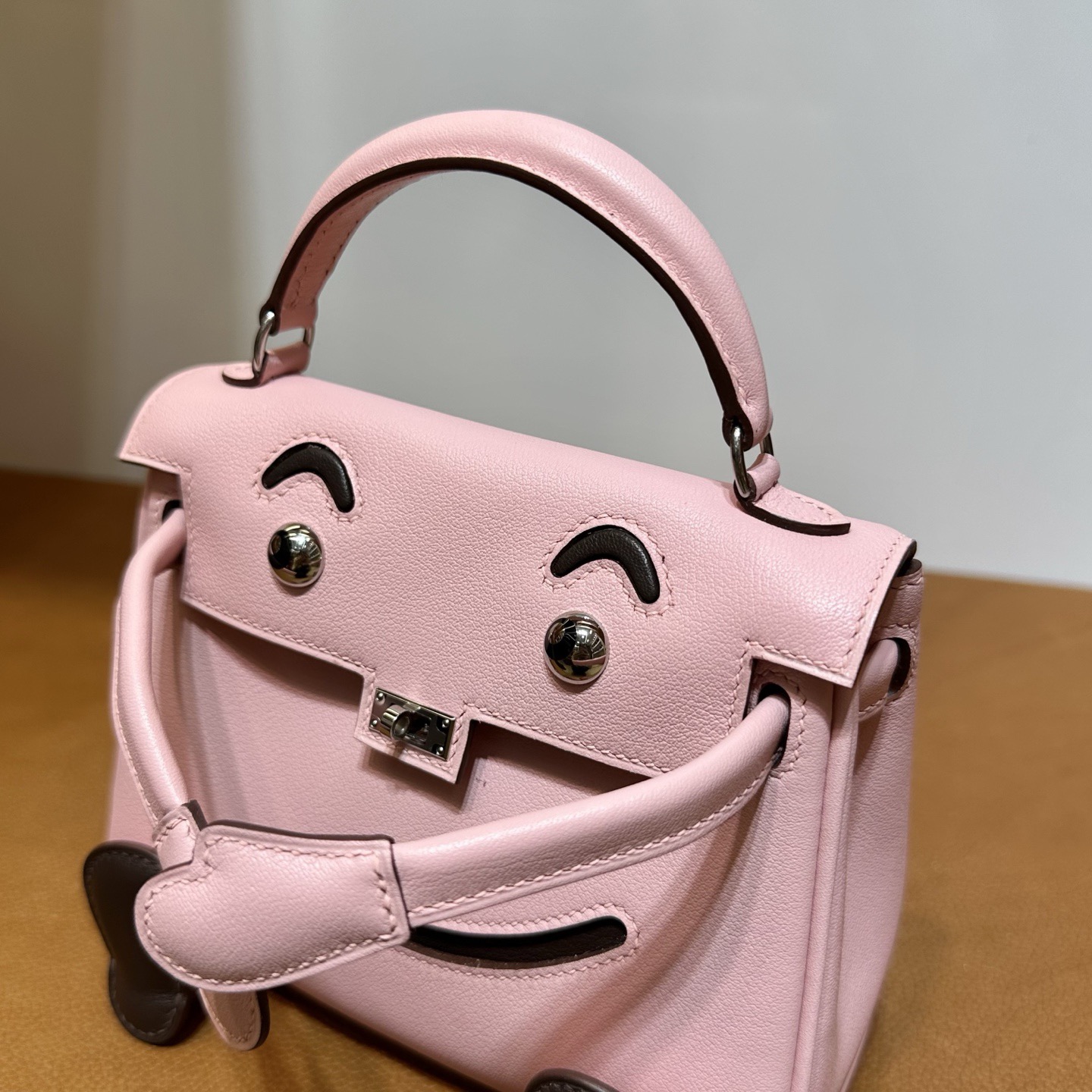 愛馬仕經典款女包圖片 Hermes Kelly Doll Swift 3Q Rose Sakura櫻花粉/4A Café咖啡色-Qatar Kuwait Hermes Birkin Kelly Lindy bag 愛馬仕經典款女包圖片 Hermes Kelly Doll Swift 3Q Rose Sakura櫻花粉/4A Café咖啡色