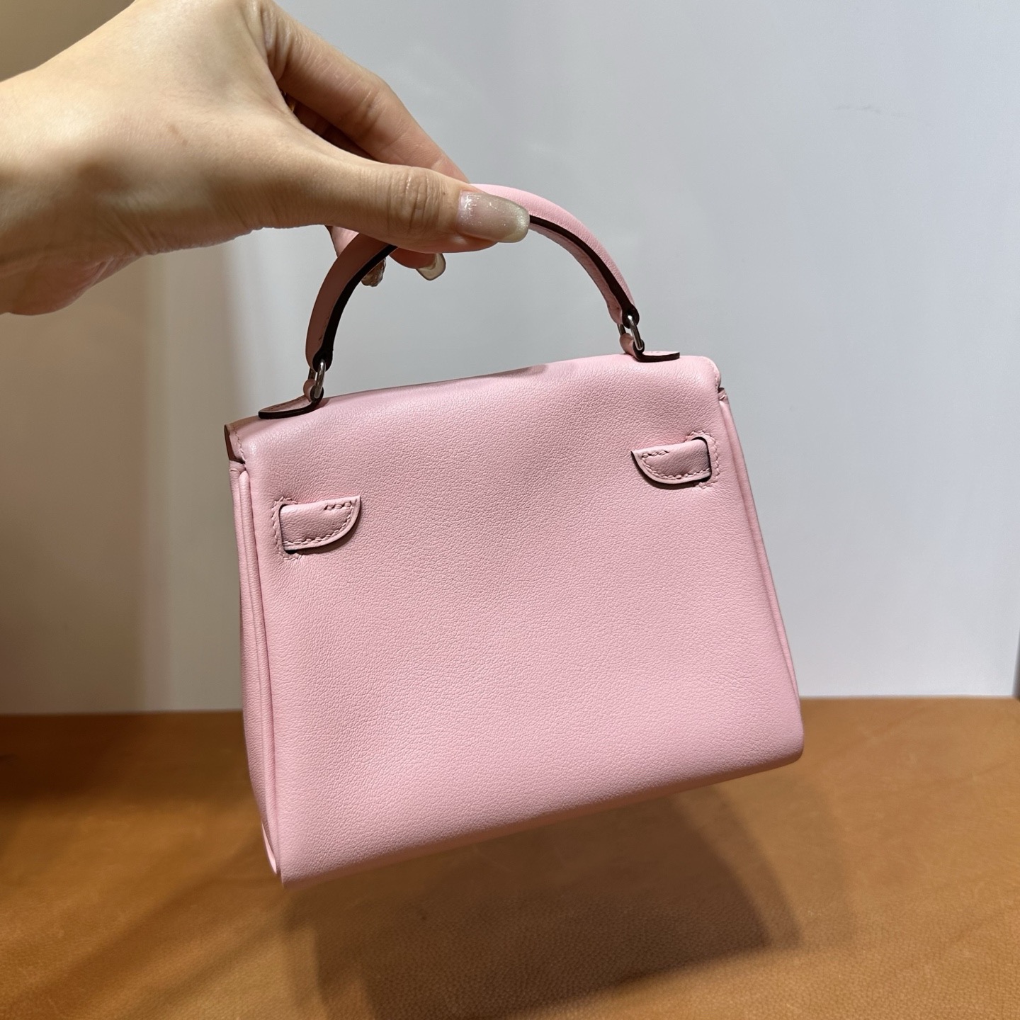 愛馬仕經典款女包圖片 Hermes Kelly Doll Swift 3Q Rose Sakura櫻花粉/4A Café咖啡色-Qatar Kuwait Hermes Birkin Kelly Lindy bag 愛馬仕經典款女包圖片 Hermes Kelly Doll Swift 3Q Rose Sakura櫻花粉/4A Café咖啡色