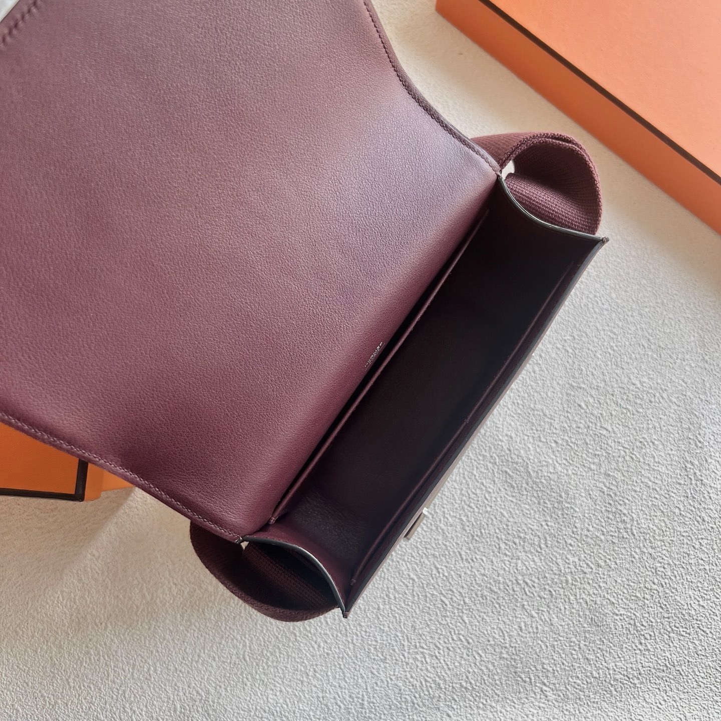 印尼愛馬仕木屐包價格多少錢 Hermes Geta Bag Chever Rouge H愛馬仕紅銀色五金