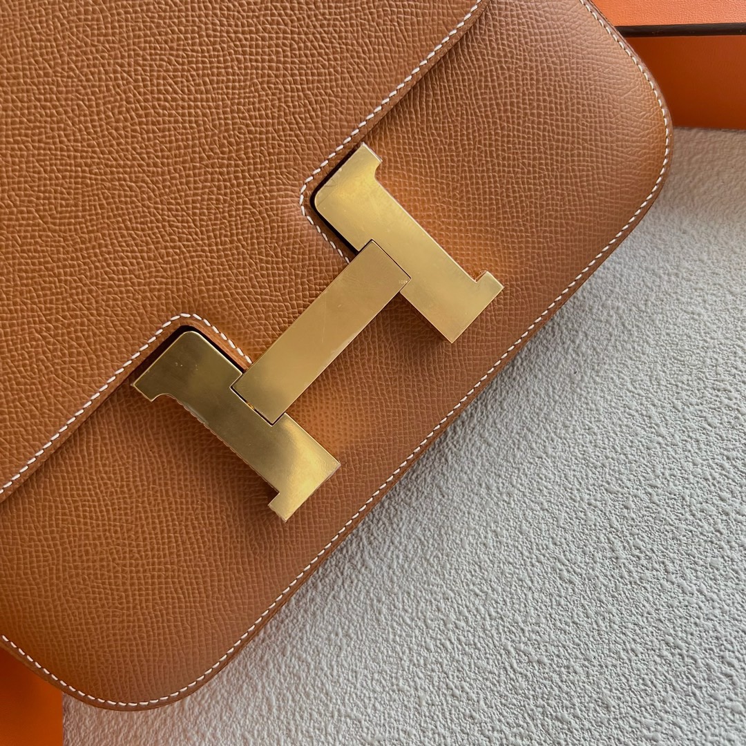 愛馬仕包包康康24公價 Hermes Constance 1-24 鏡子款 金棕色金色五金