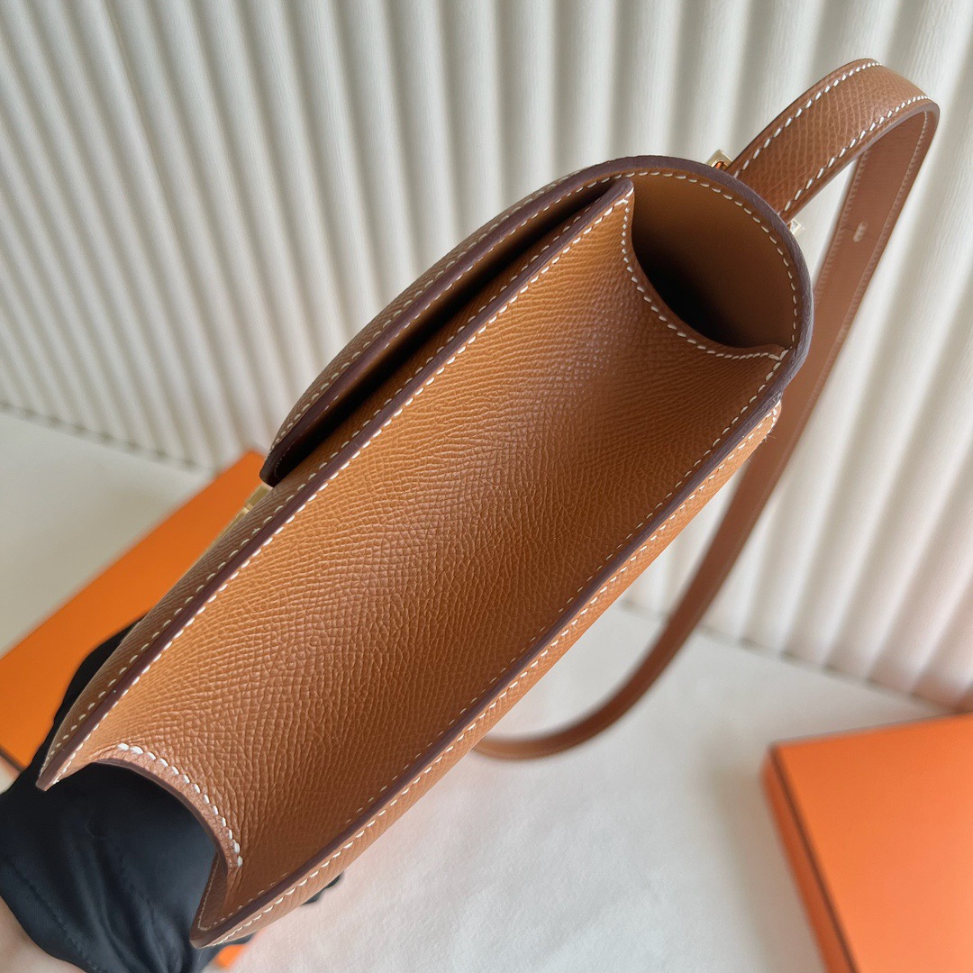 愛馬仕包包康康24公價 Hermes Constance 1-24 鏡子款 金棕色金色五金