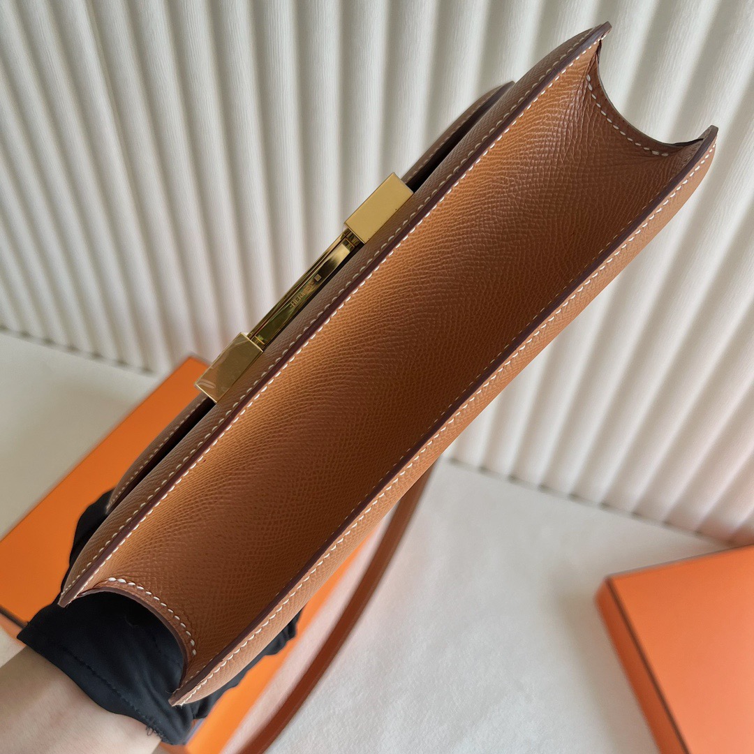 愛馬仕包包康康24公價 Hermes Constance 1-24 鏡子款 金棕色金色五金